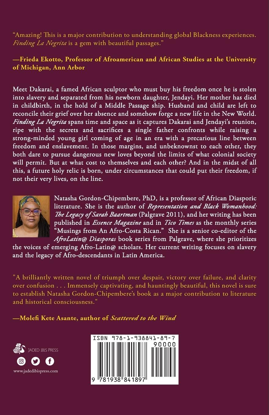 Rückseitencover Finding La Negrita