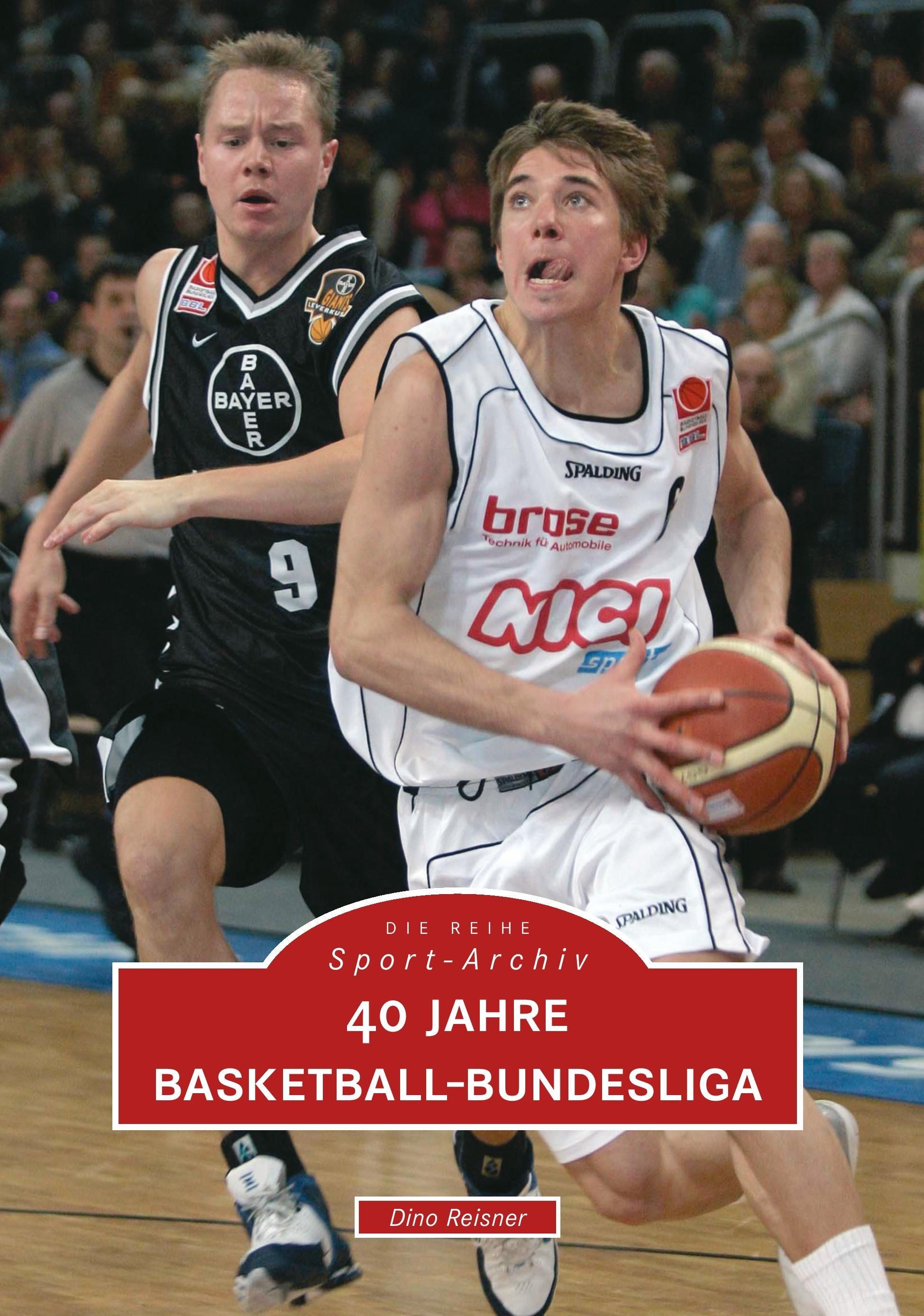 Vorderes Coverbild 40 Jahre Basketball-Bundesliga