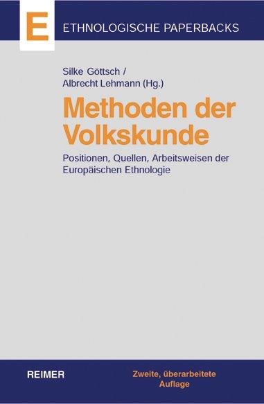 Vorderes Coverbild Methoden der Volkskunde