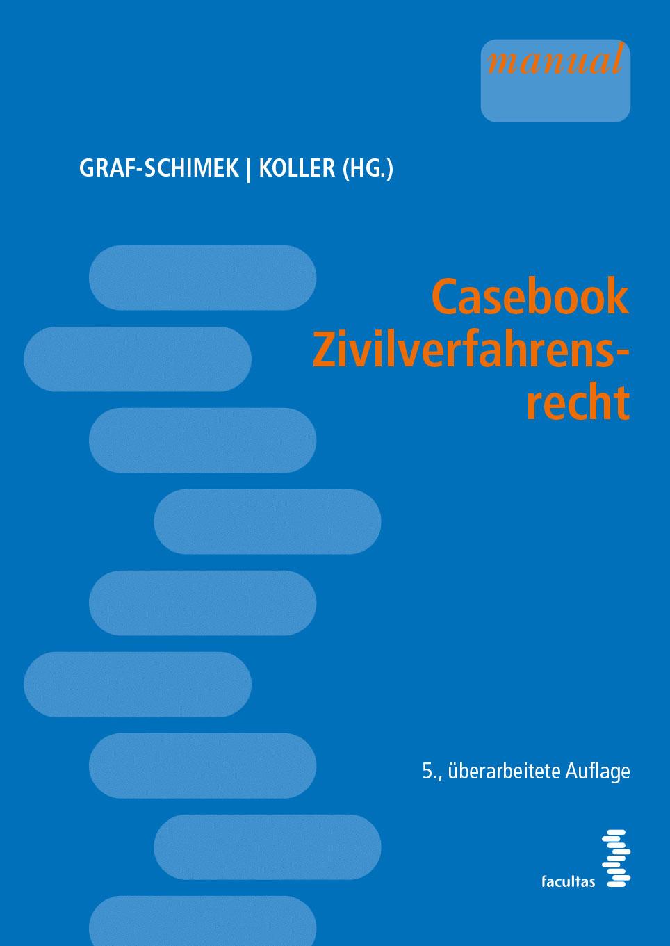Vorderes Coverbild Casebook Zivilverfahrensrecht