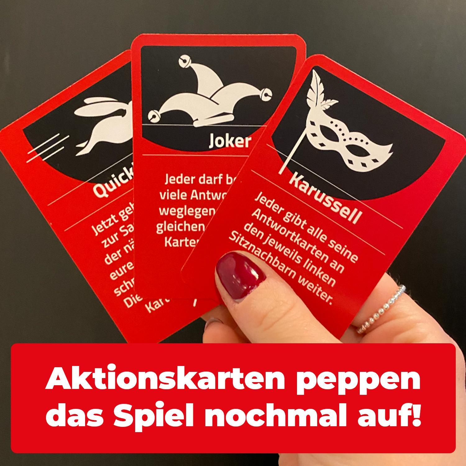 Beispielinhalt (Bild) Unverschämt - Das Partyspiel