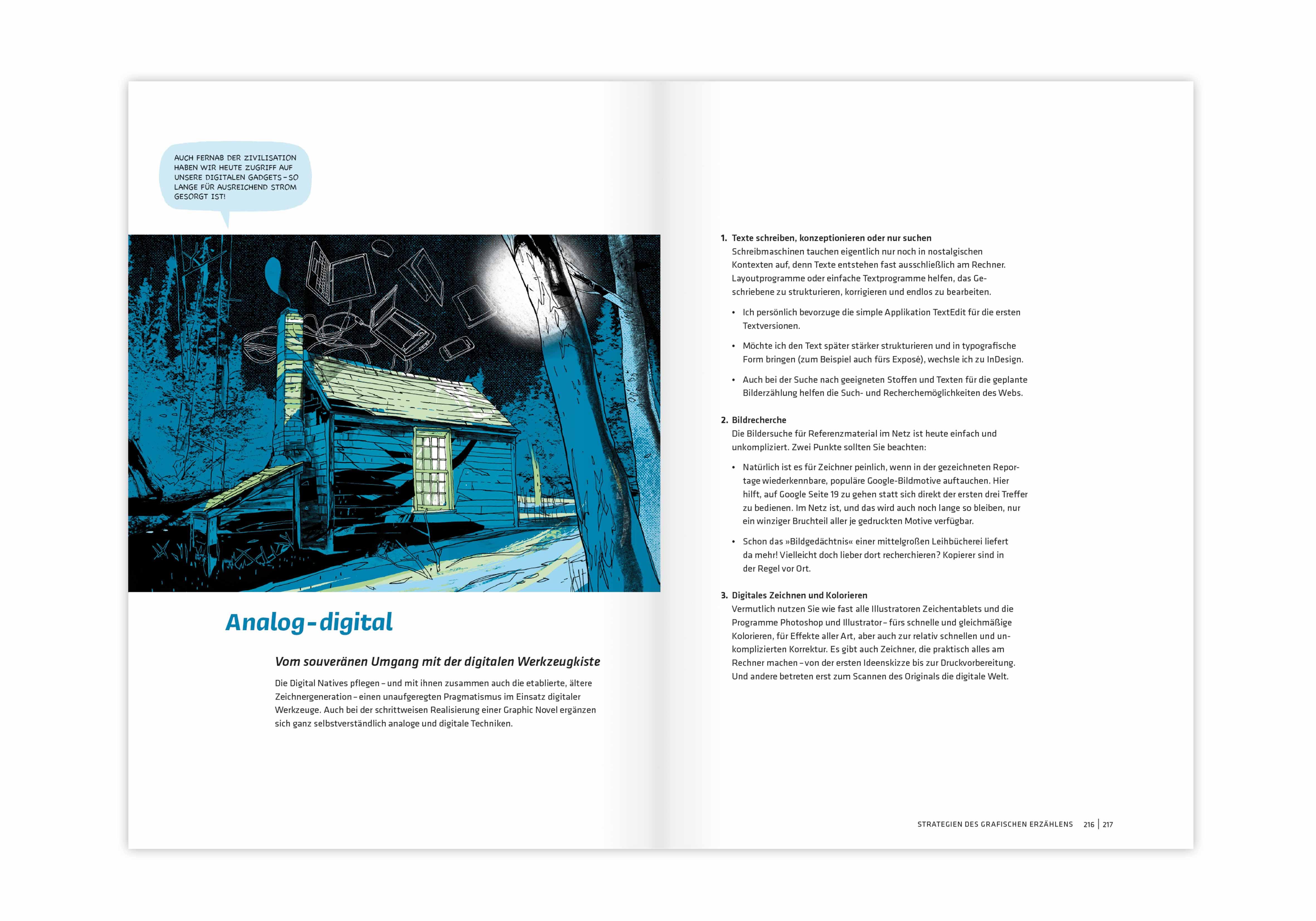 Beispielinhalt (Bild) Von der Idee zur Graphic Novel