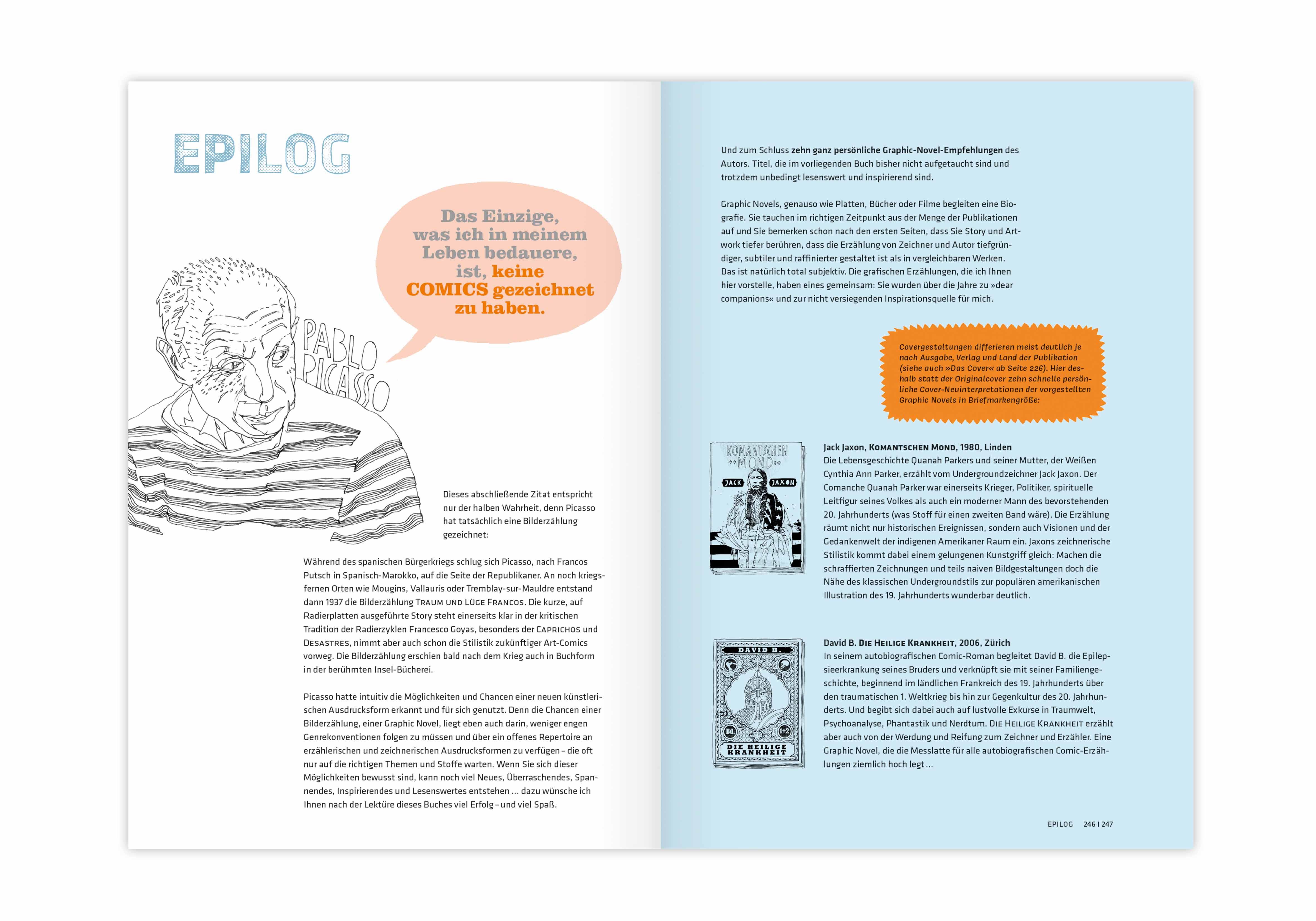 Beispielinhalt (Bild) Von der Idee zur Graphic Novel