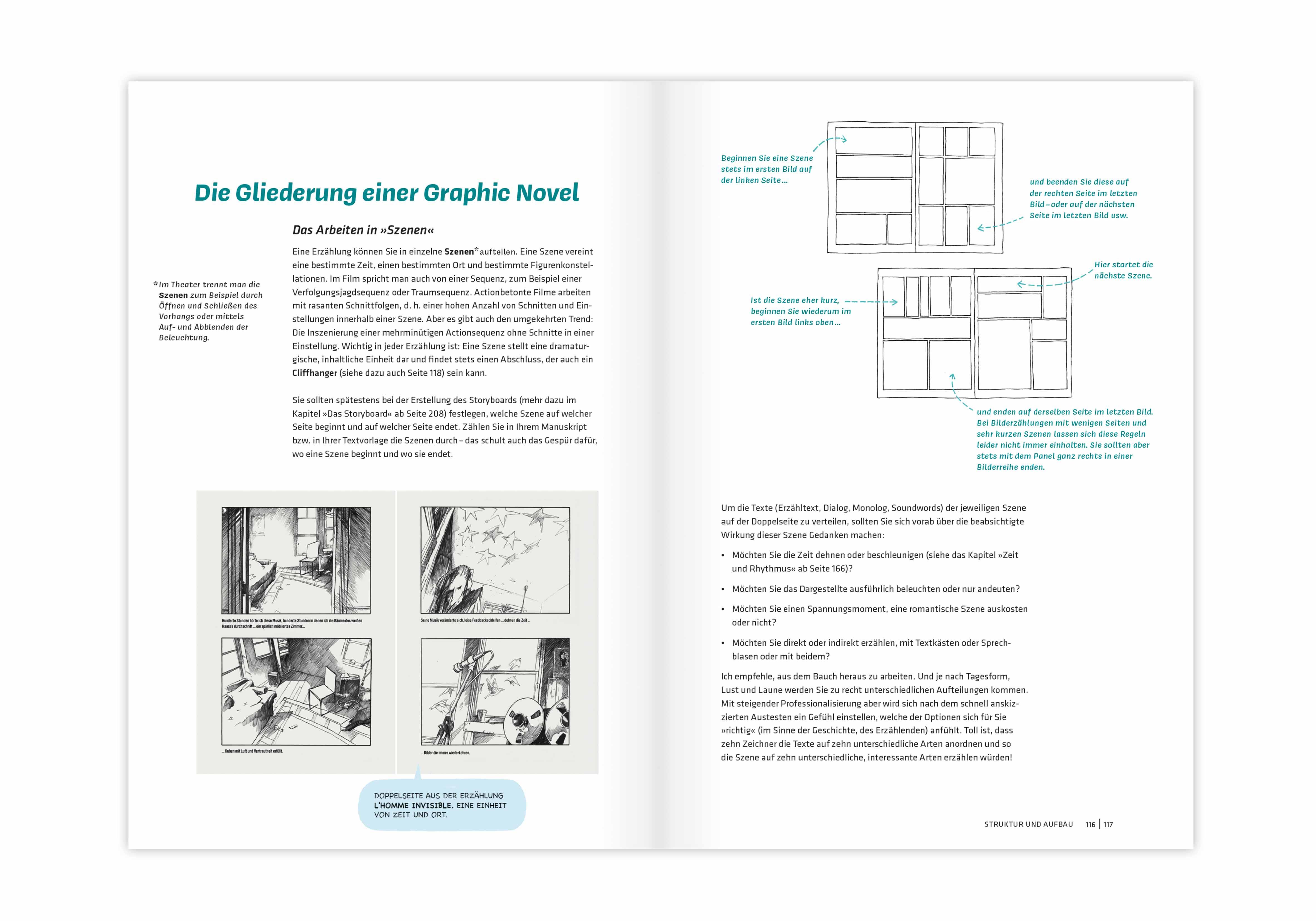 Beispielinhalt (Bild) Von der Idee zur Graphic Novel