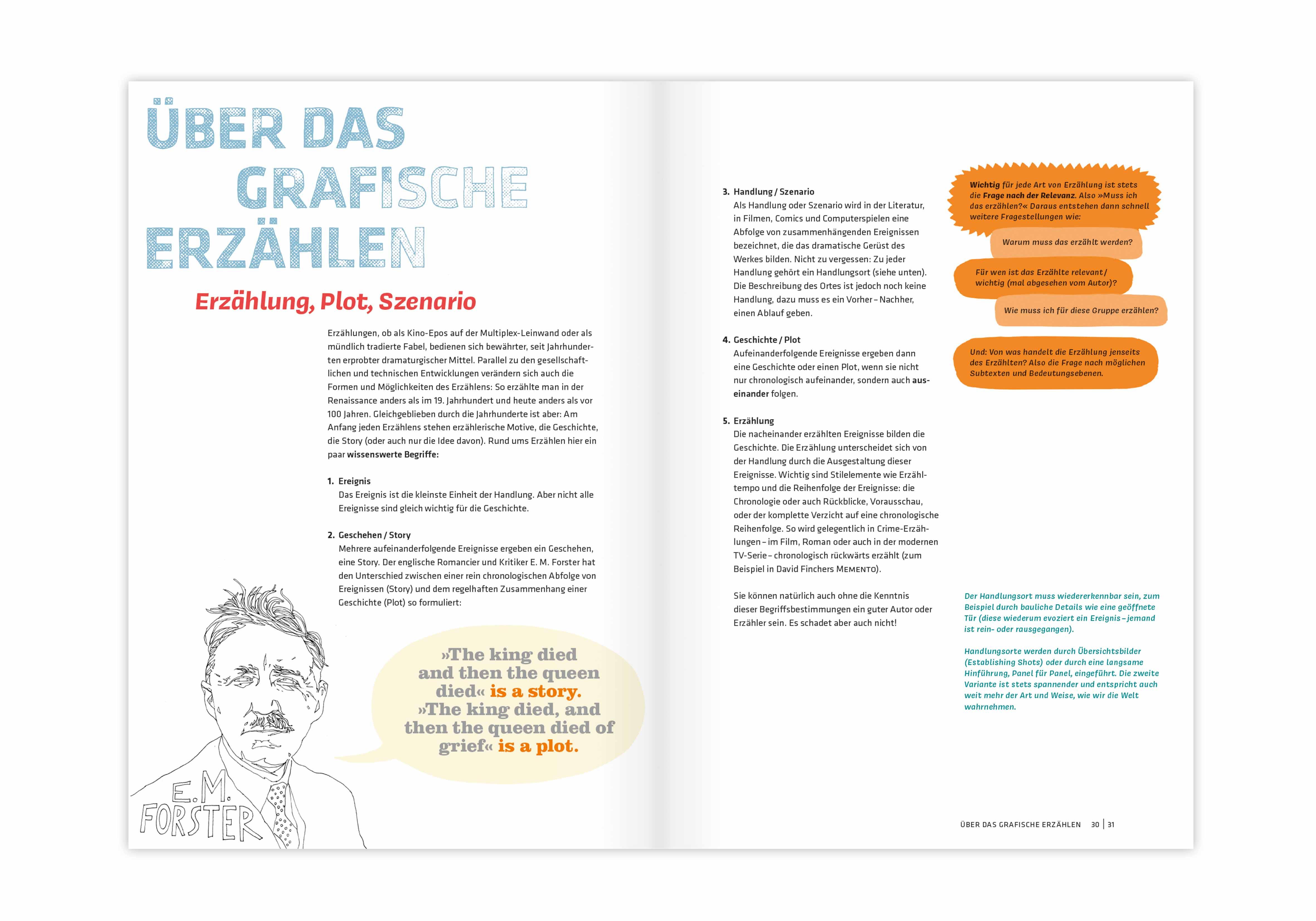 Beispielinhalt (Bild) Von der Idee zur Graphic Novel