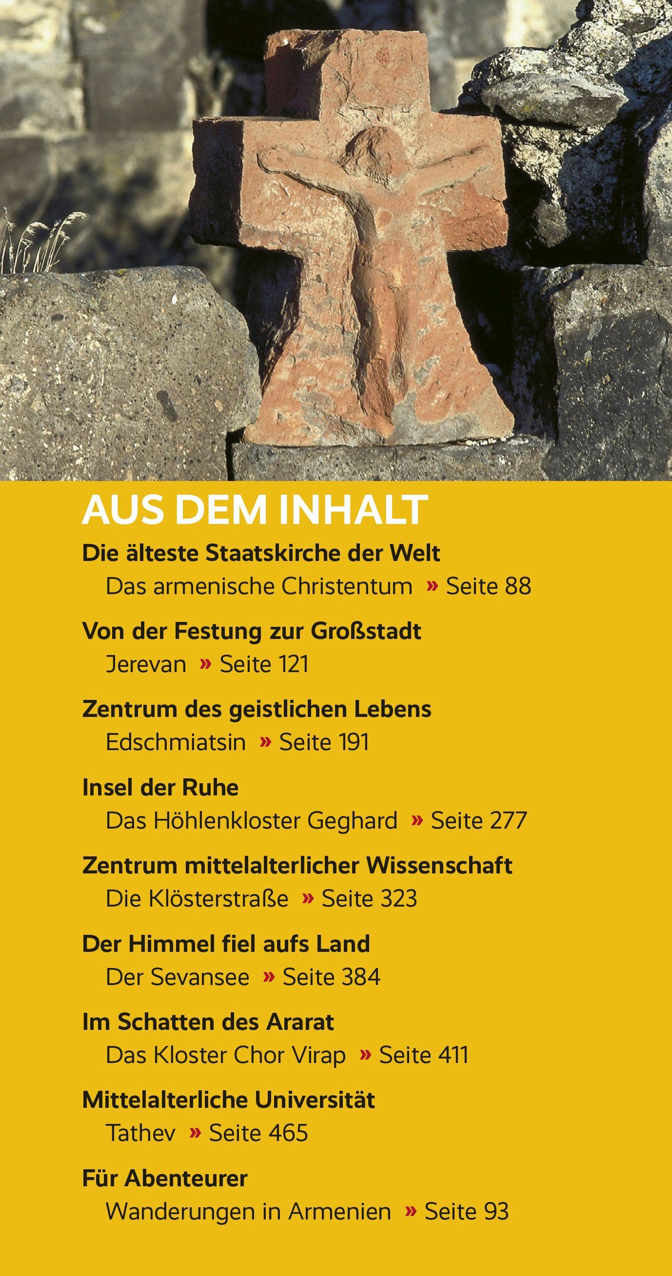 Beispielinhalt (Bild) TRESCHER Reiseführer Armenien