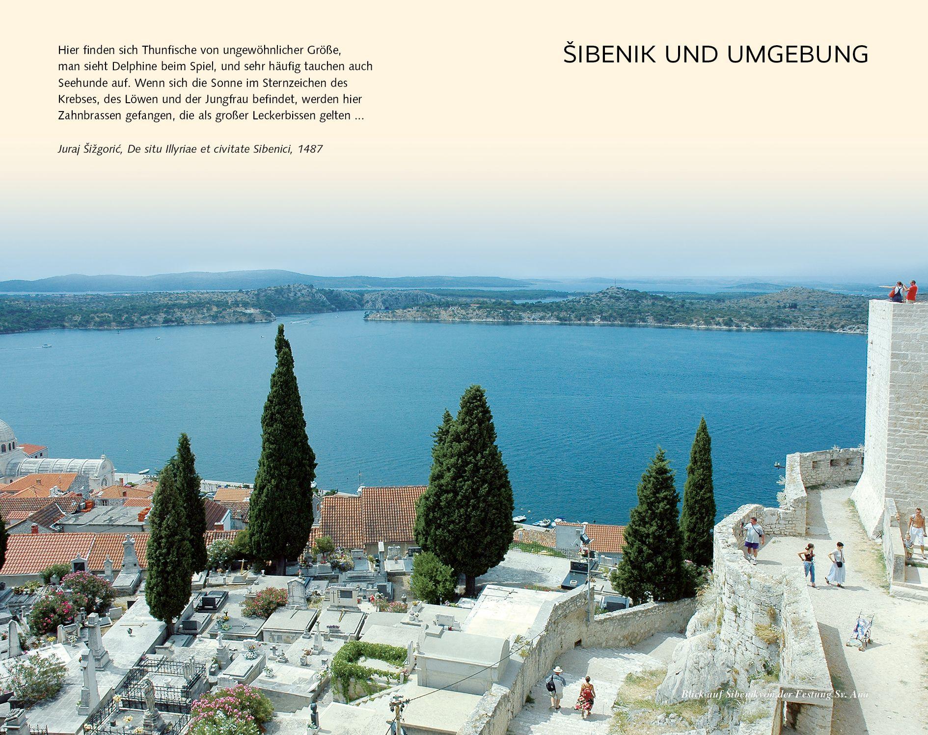 Beispielinhalt (Bild) TRESCHER Reiseführer Dalmatien