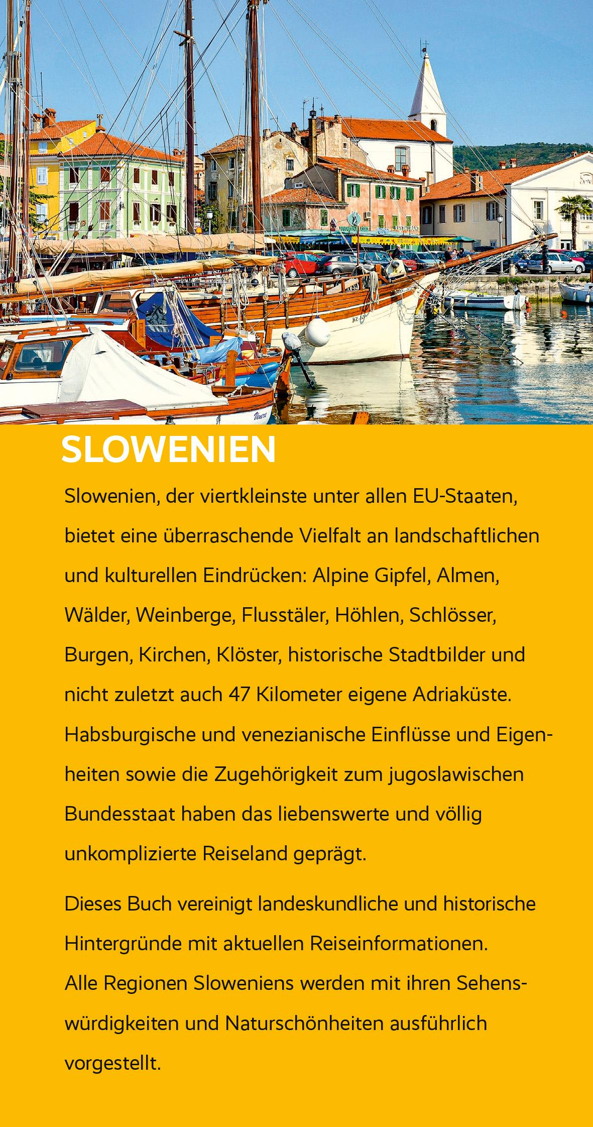 Beispielinhalt (Bild) TRESCHER Reiseführer Slowenien
