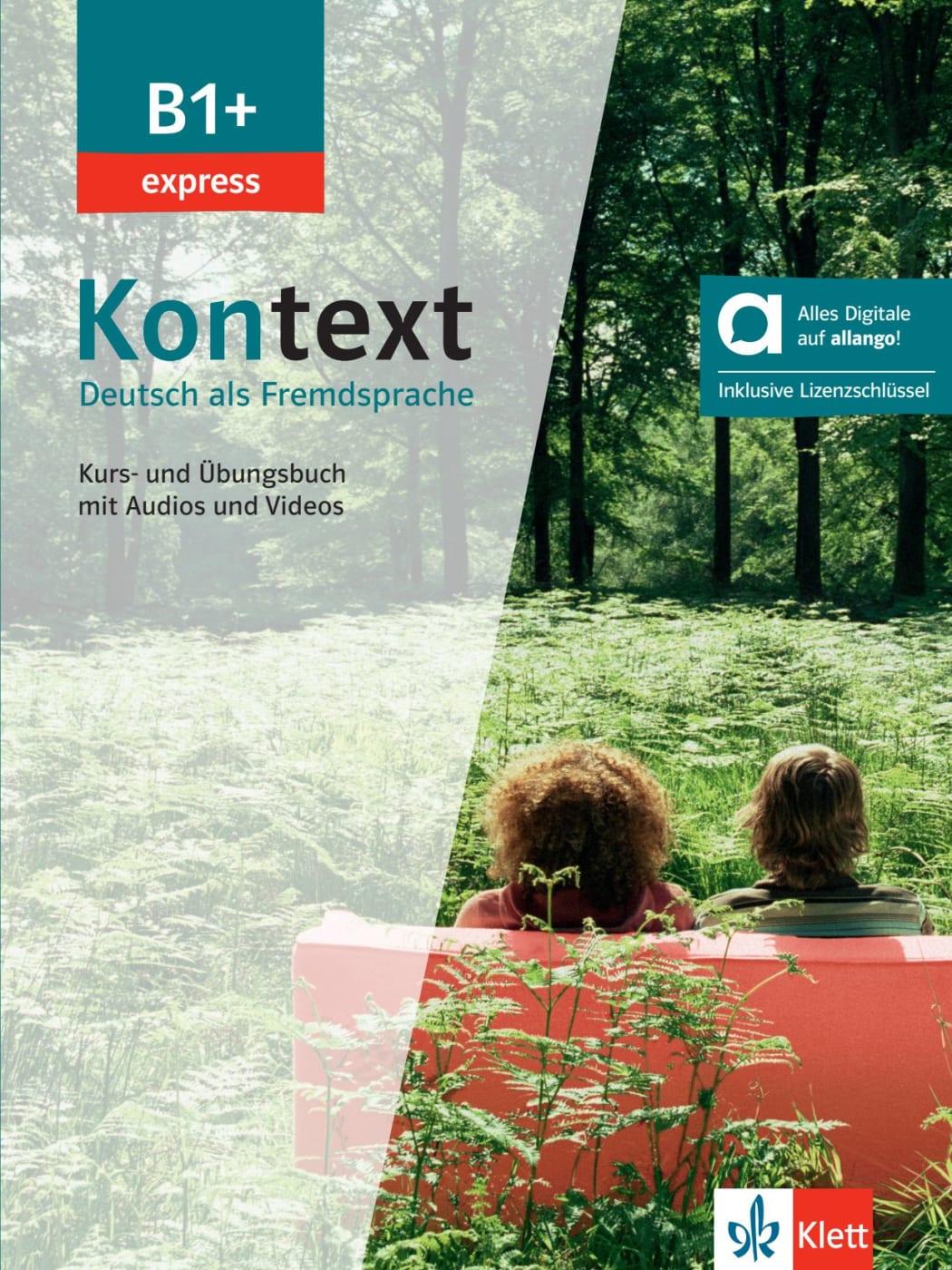Vorderes Coverbild Kontext B1+ express - Hybride Ausgabe allango