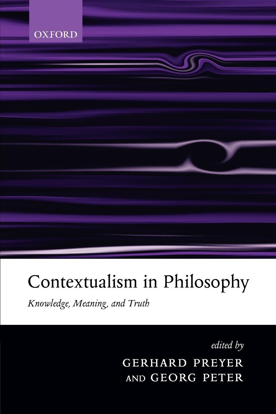 Vorderes Coverbild Contextualism in Philosophy
