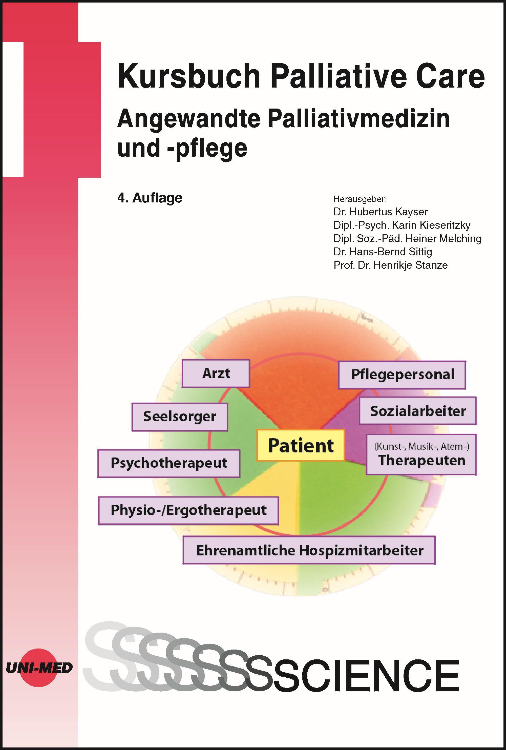 Vorderes Coverbild Kursbuch Palliative Care. Angewandte Palliativmedizin und -pflege