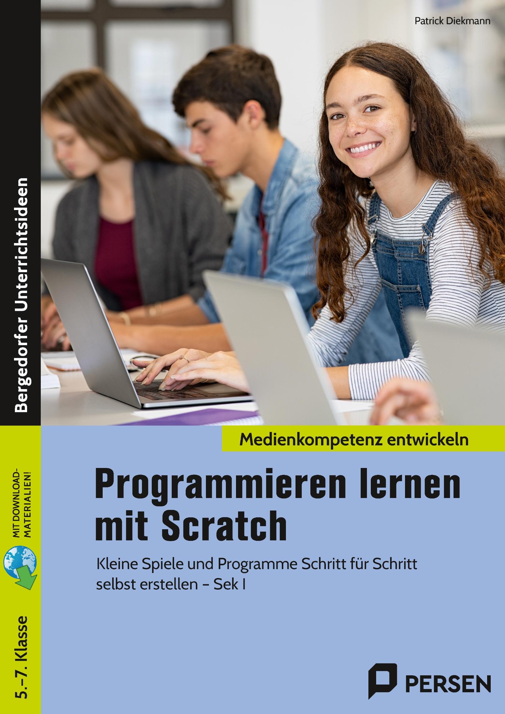 Vorderes Coverbild Programmieren lernen mit Scratch