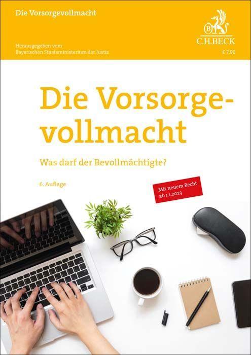 Vorderes Coverbild Die Vorsorgevollmacht