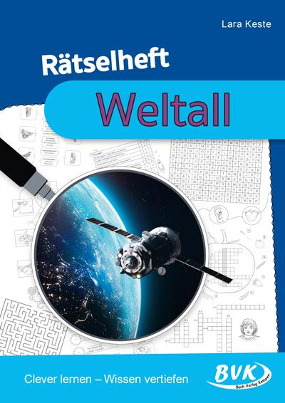 Vorderes Coverbild Rätselheft Weltall