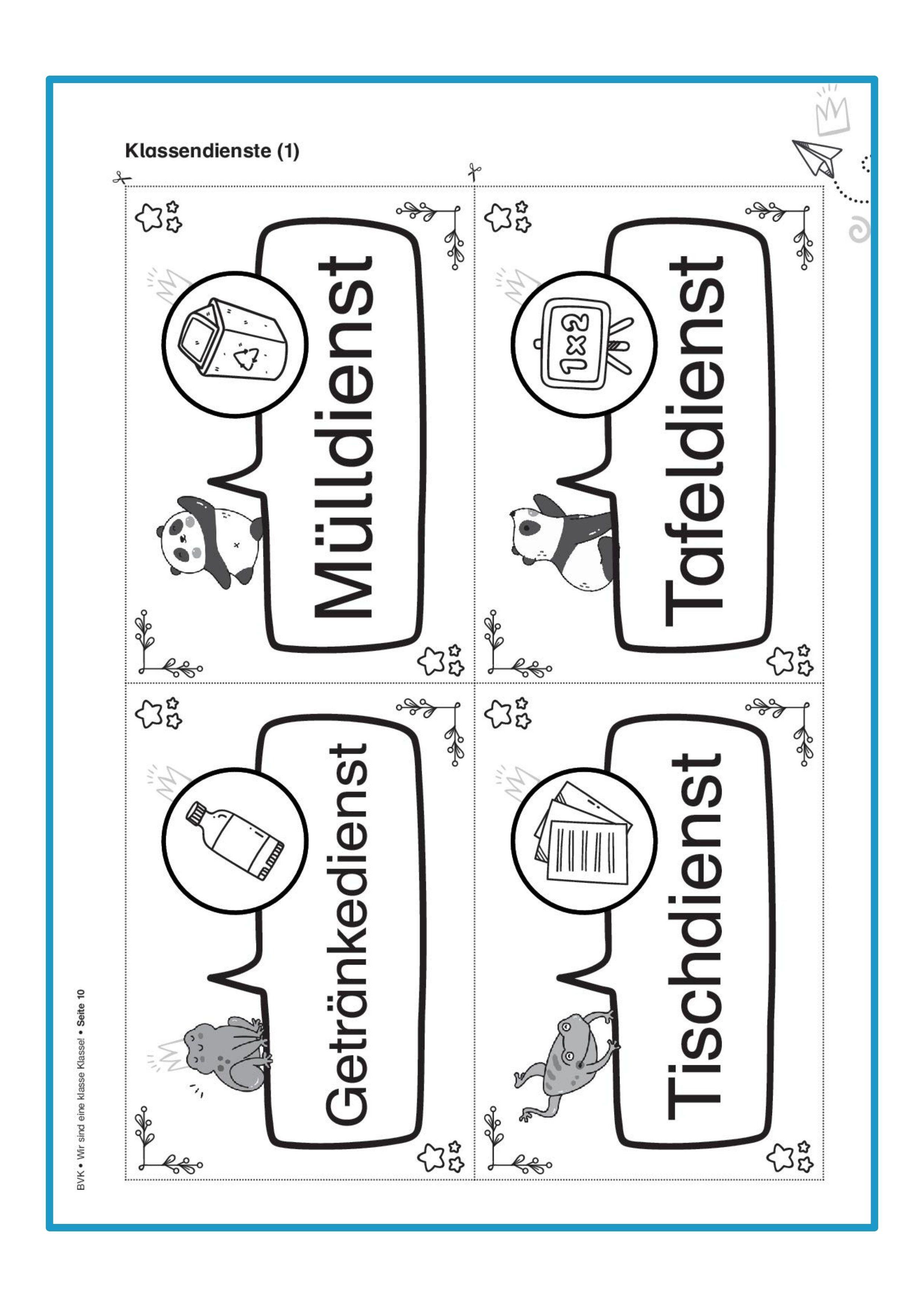 Beispielinhalt (Bild) Wir sind eine klasse Klasse!