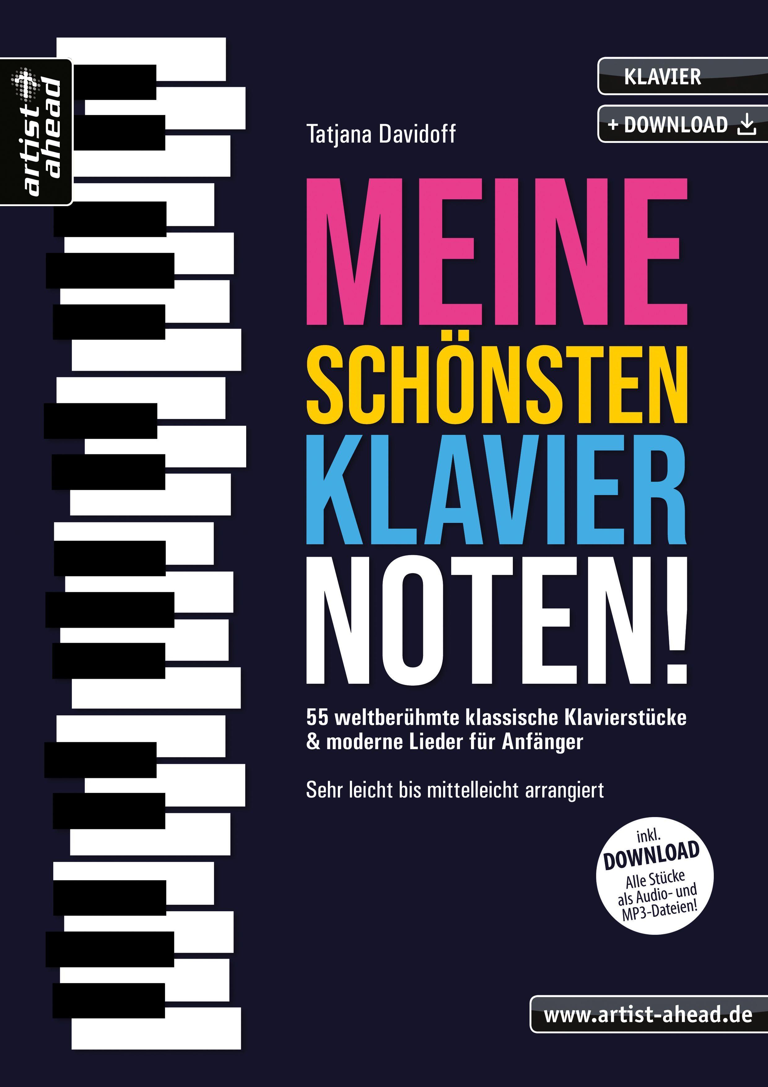 Vorderes Coverbild Meine schönsten Klaviernoten!