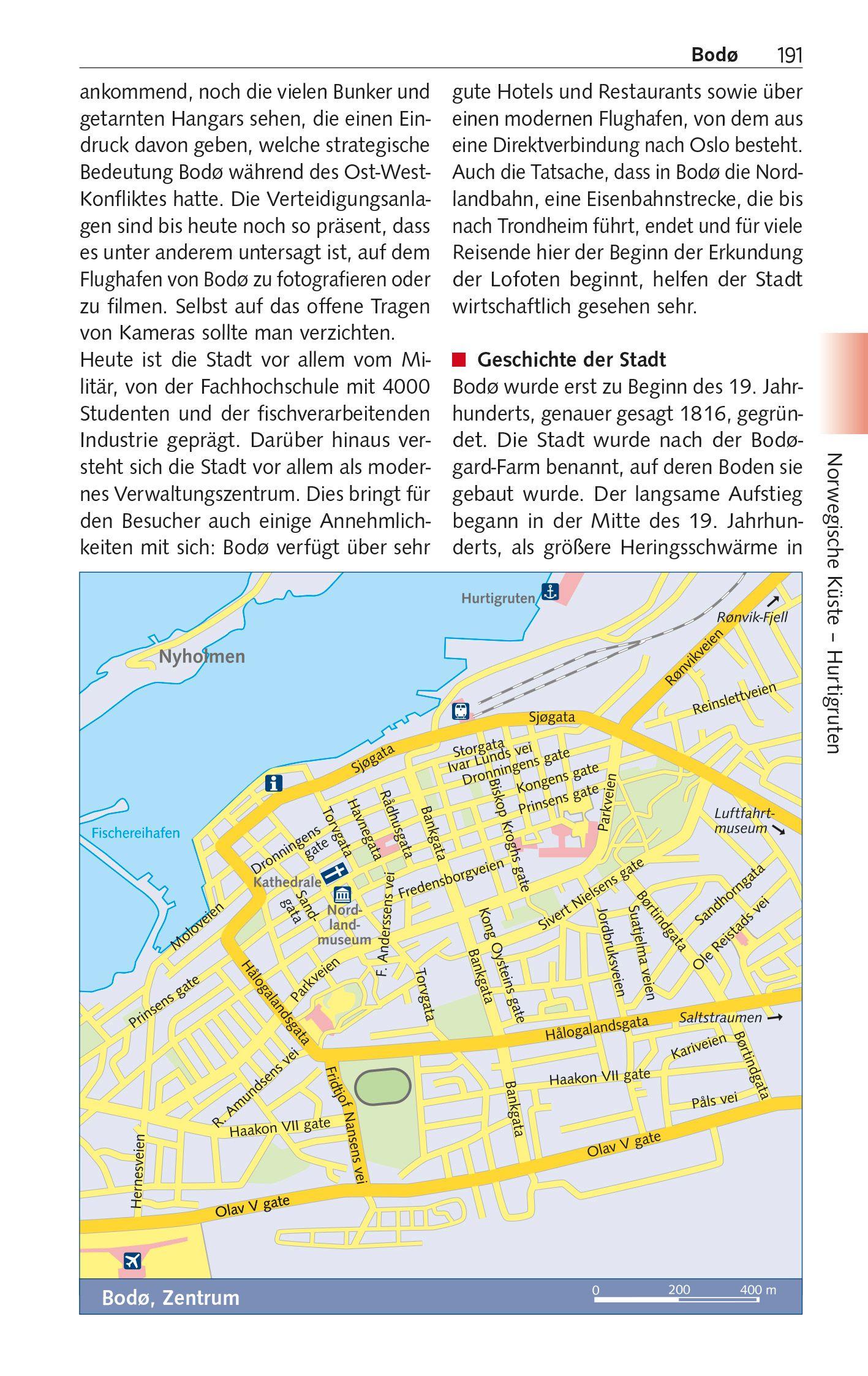 Beispielinhalt (Bild) TRESCHER Reiseführer Kreuzfahrten Nordmeer und Arktis