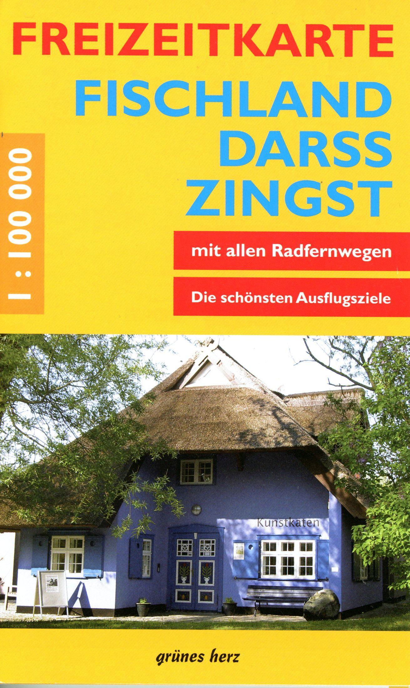Vorderes Coverbild Freizeitkarte Fischland, Darß, Zingst