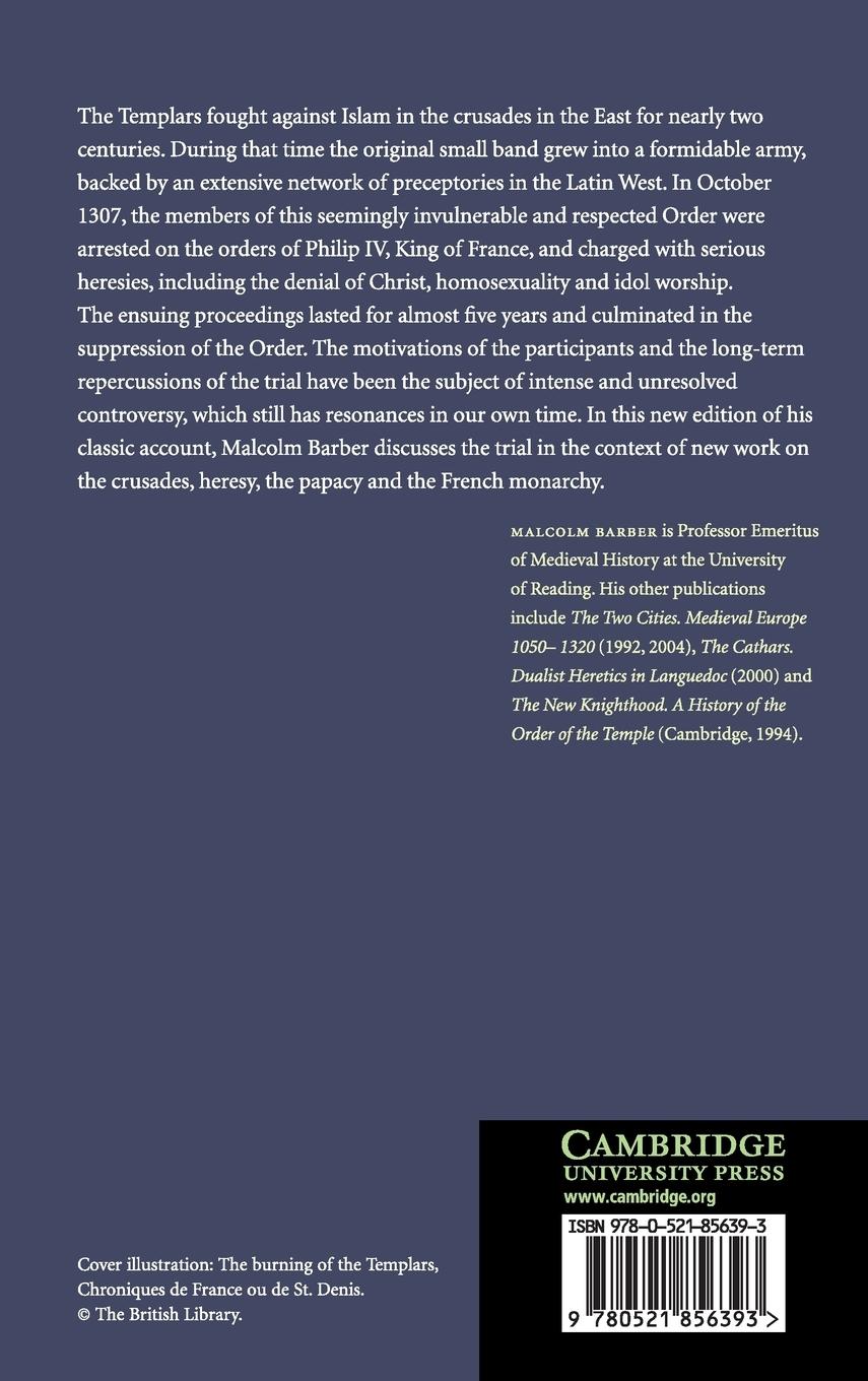Rückseitencover The Trial of the Templars