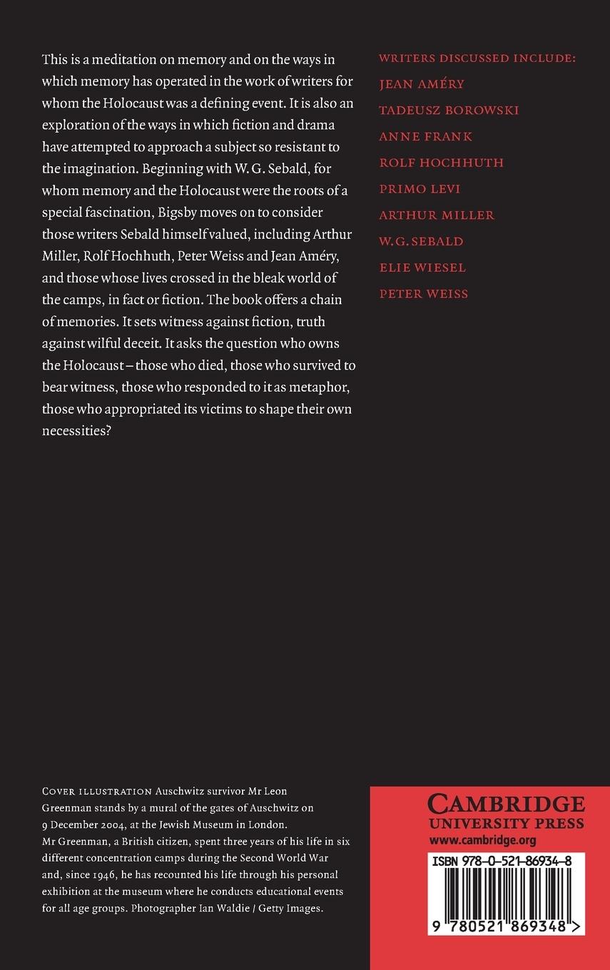 Rückseitencover Remembering and Imagining the Holocaust