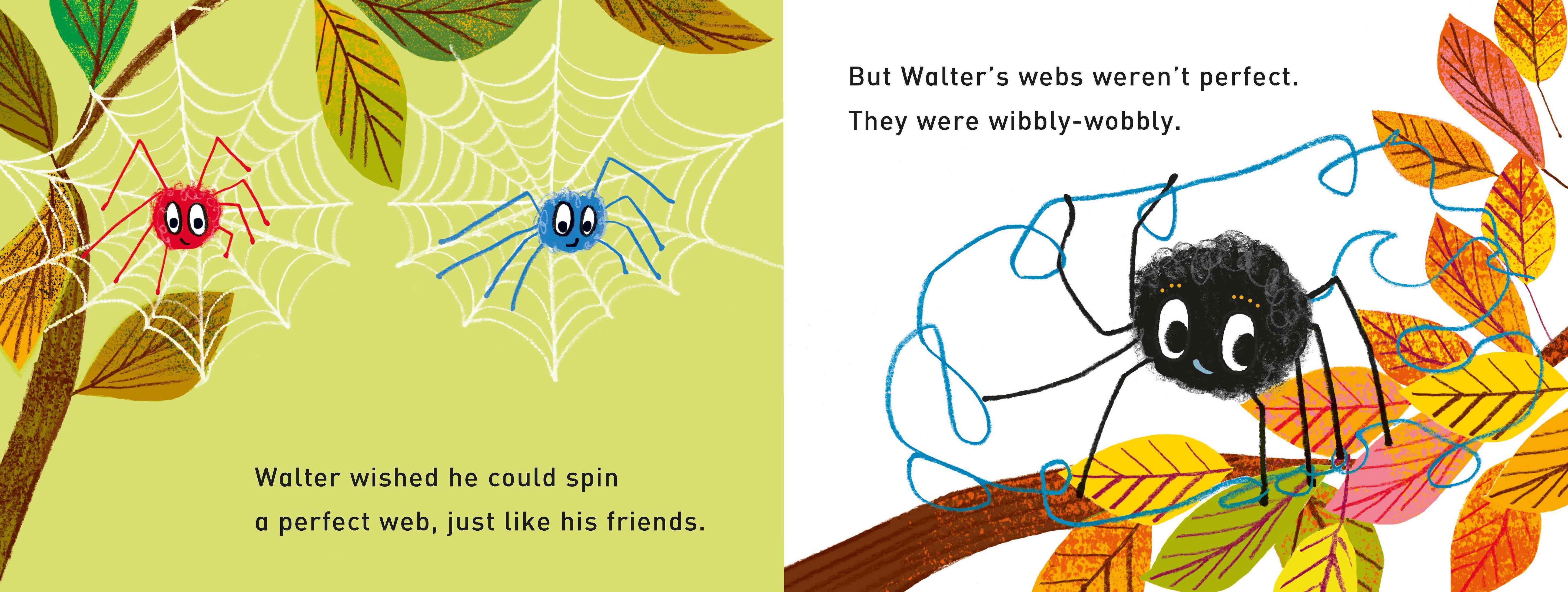 Beispielinhalt (Bild) Whoosh! Walter's Wonderful Web