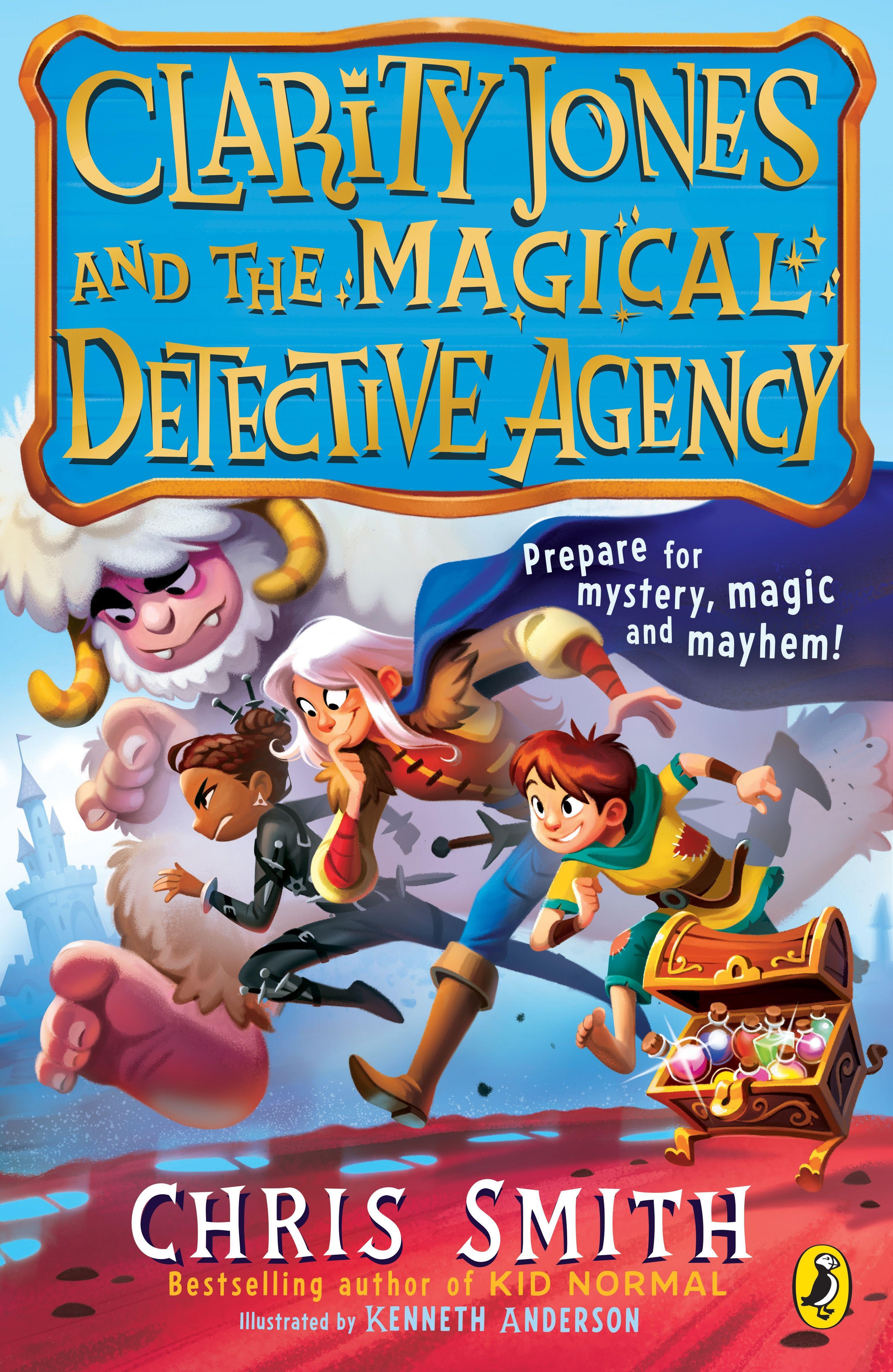 Vorderes Coverbild Clarity Jones and the Magical Detective Agency