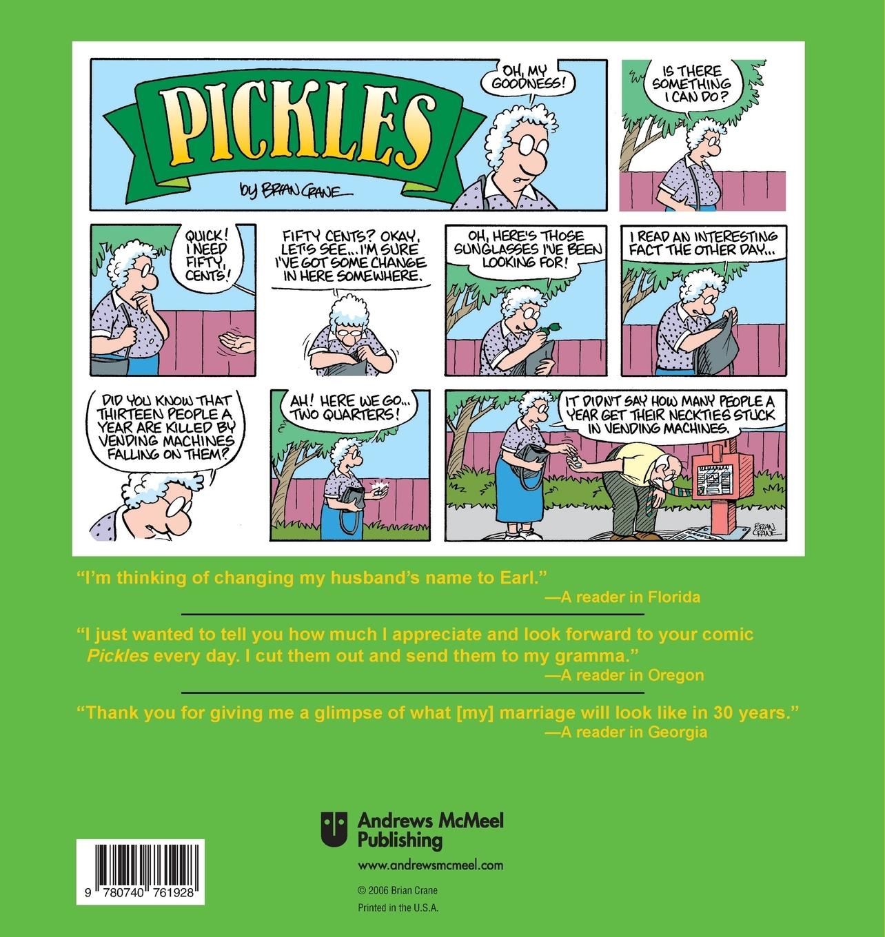 Rückseitencover Let's Get Pickled!