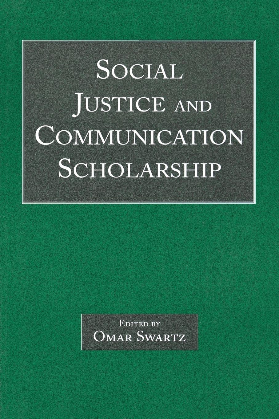 Vorderes Coverbild Social Justice and Communication Scholarship
