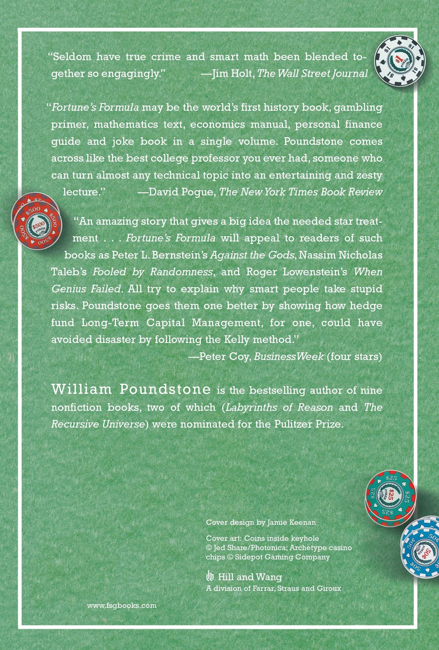 Rückseitencover Fortune's Formula