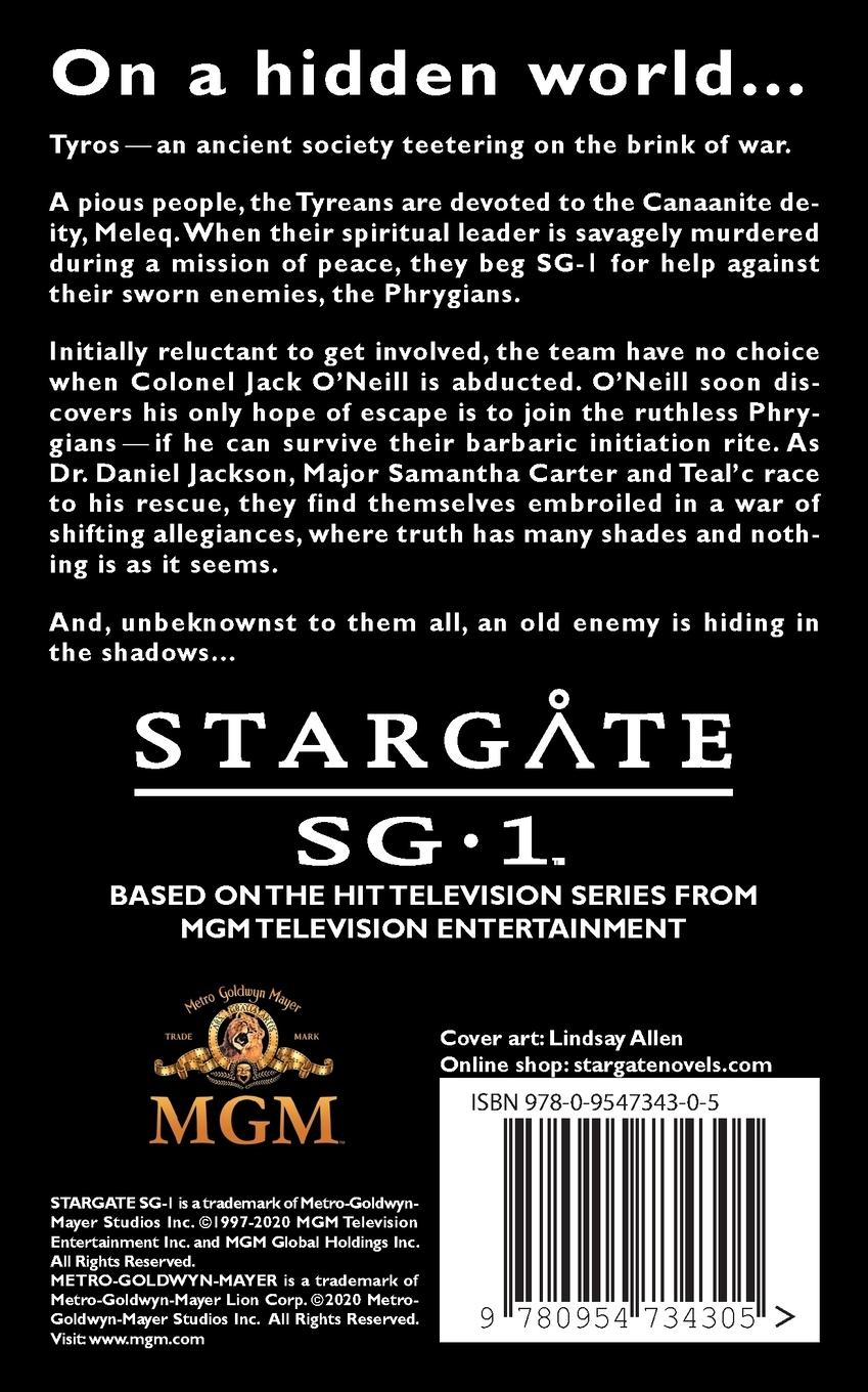 Rückseitencover STARGATE SG-1 Trial by Fire