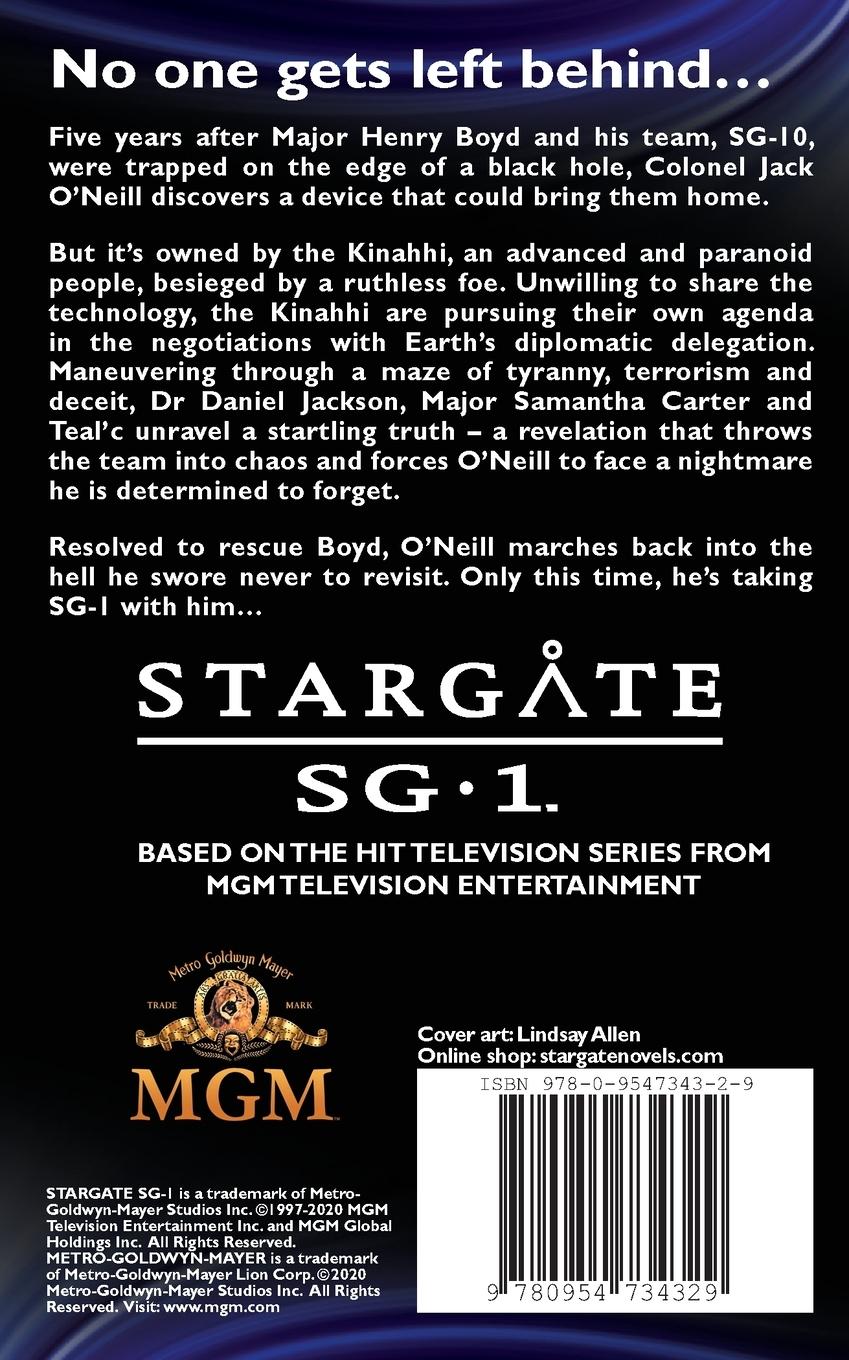 Rückseitencover STARGATE SG-1 A Matter of Honor