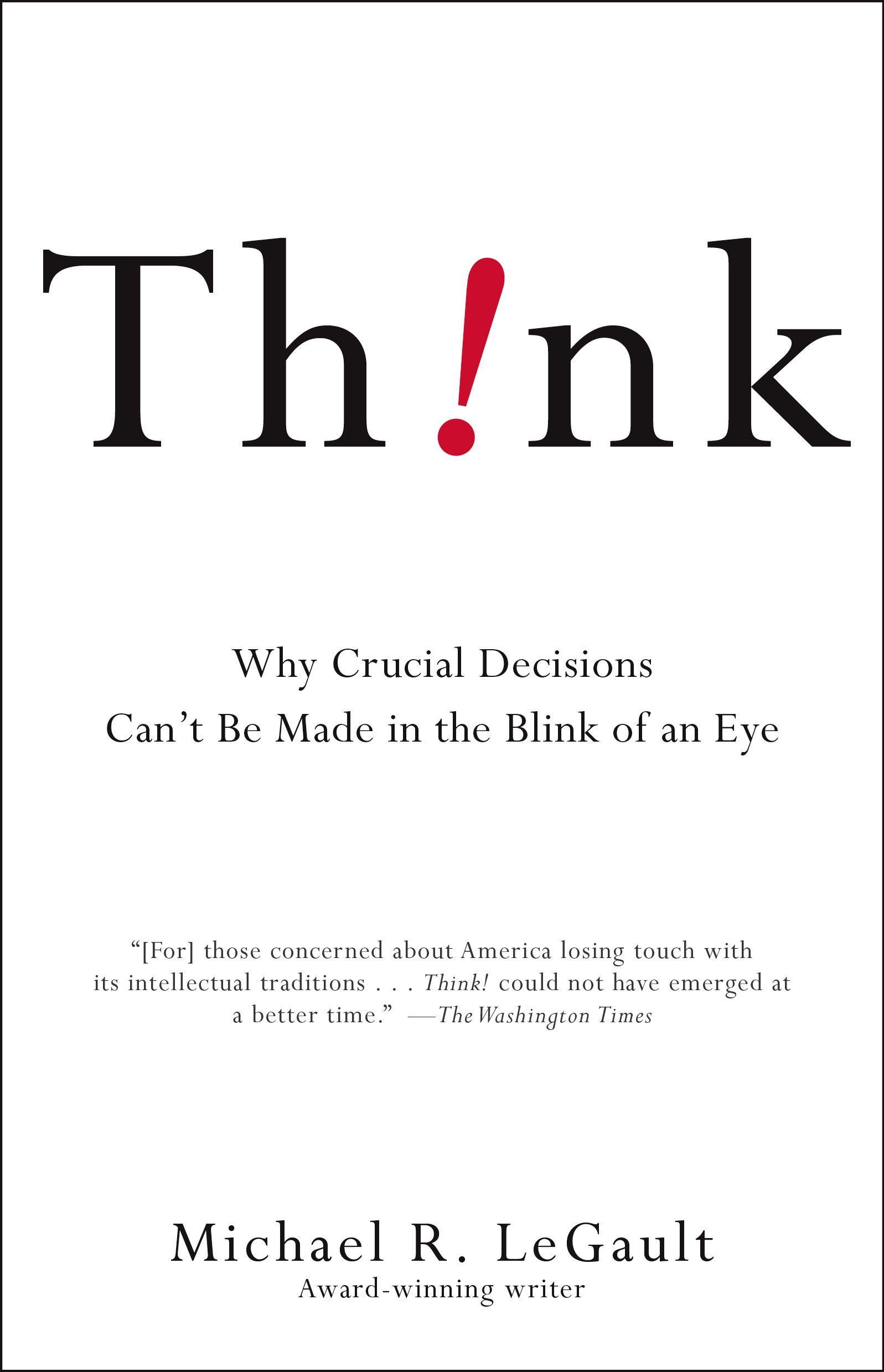 Vorderes Coverbild Think!