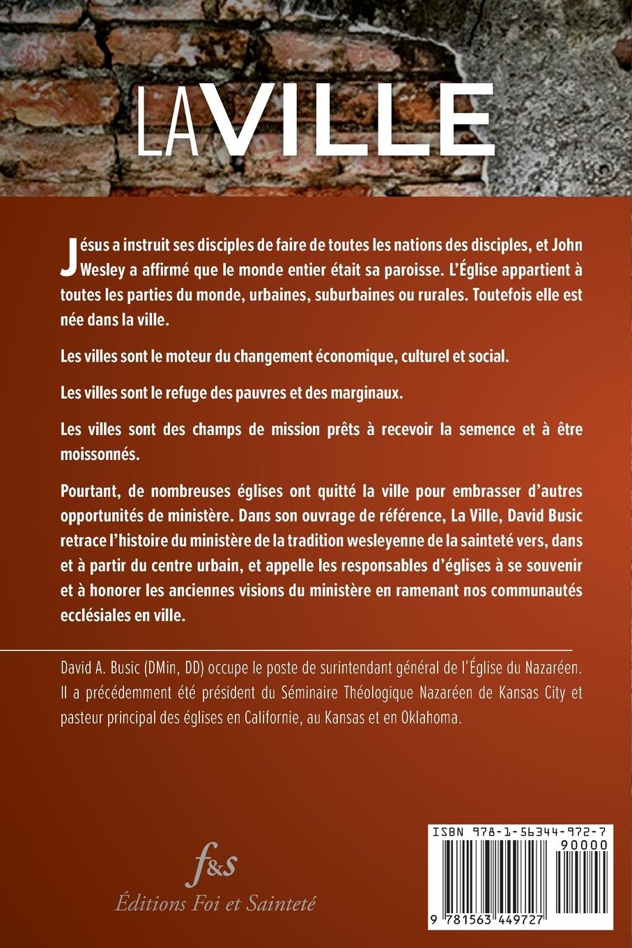 Rückseitencover La ville