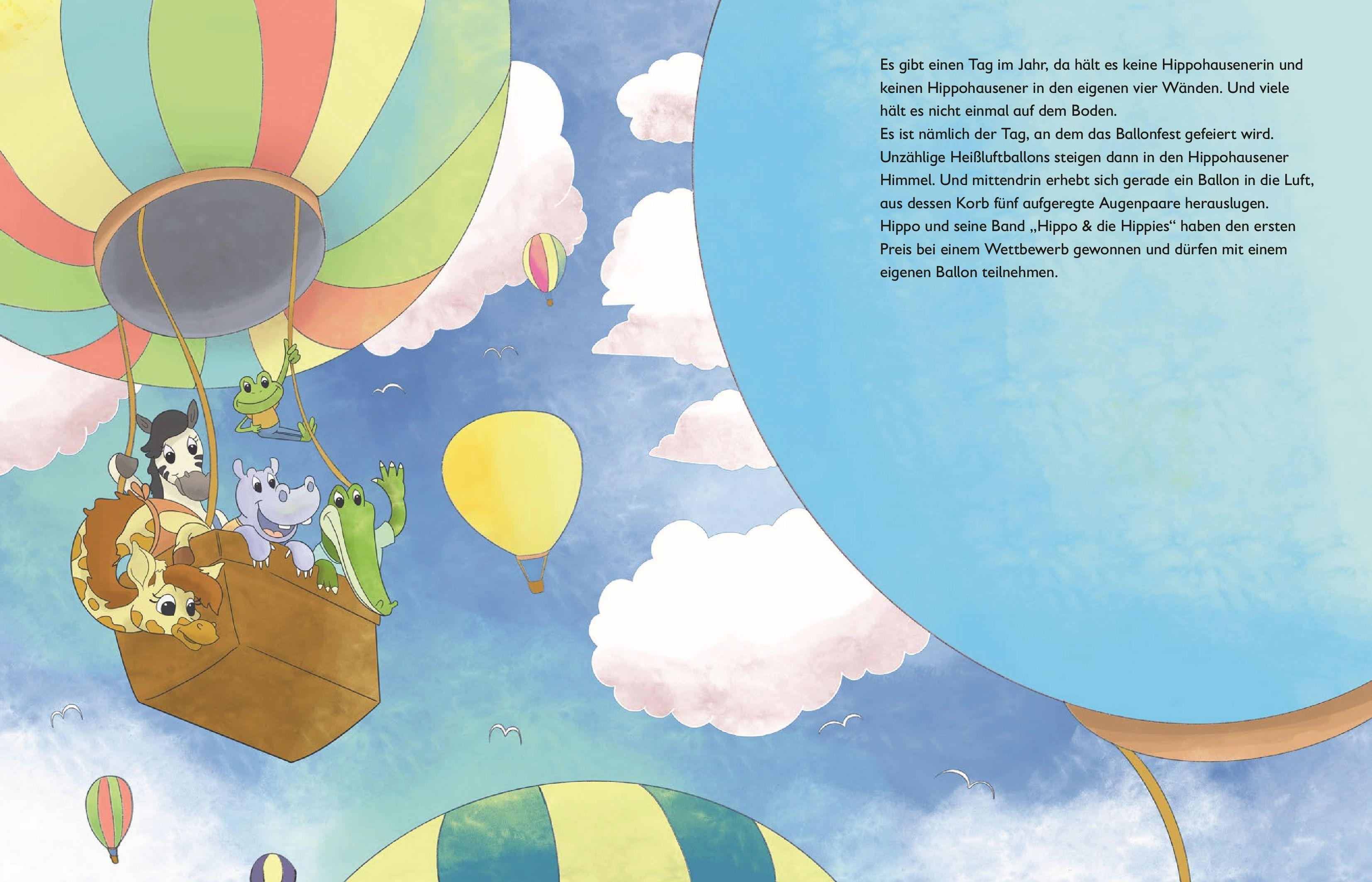 Beispielinhalt (Bild) Hippo kämpft gegen den Müll