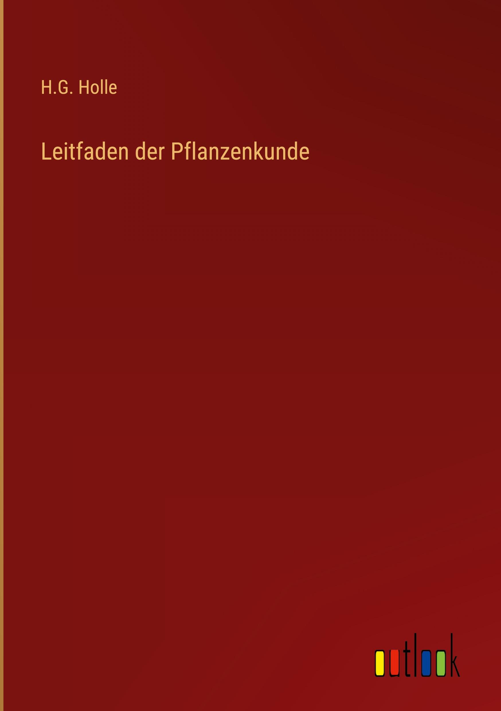 Vorderes Coverbild Leitfaden der Pflanzenkunde