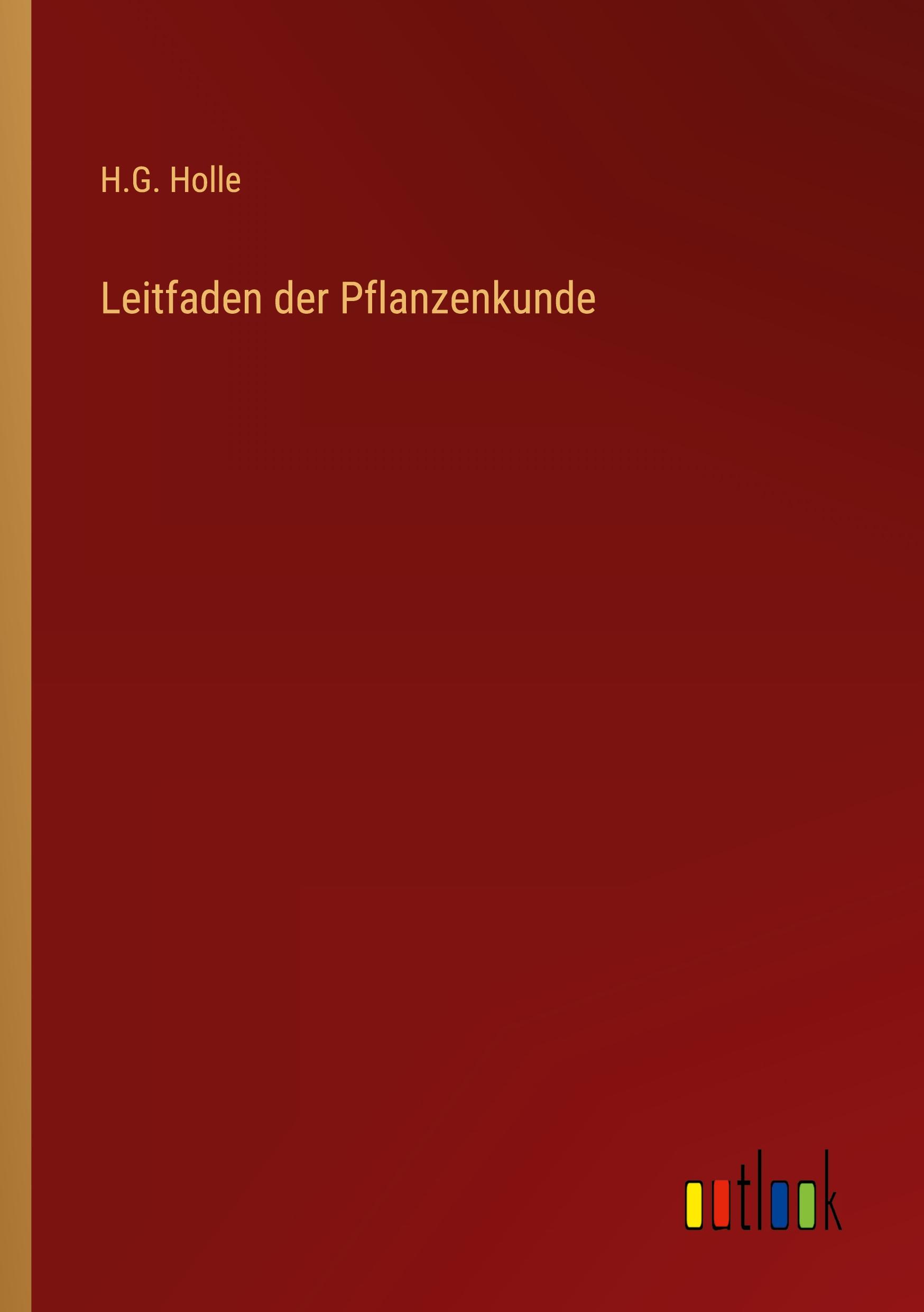 Vorderes Coverbild Leitfaden der Pflanzenkunde