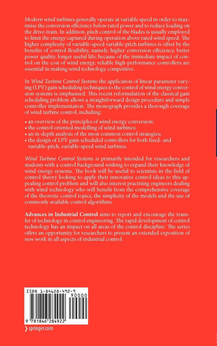 Rückseitencover Wind Turbine Control Systems