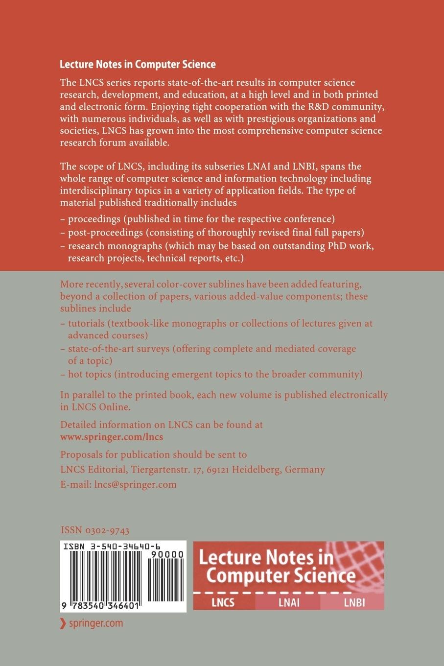 Rückseitencover Emerging Trends in Information and Communication Security