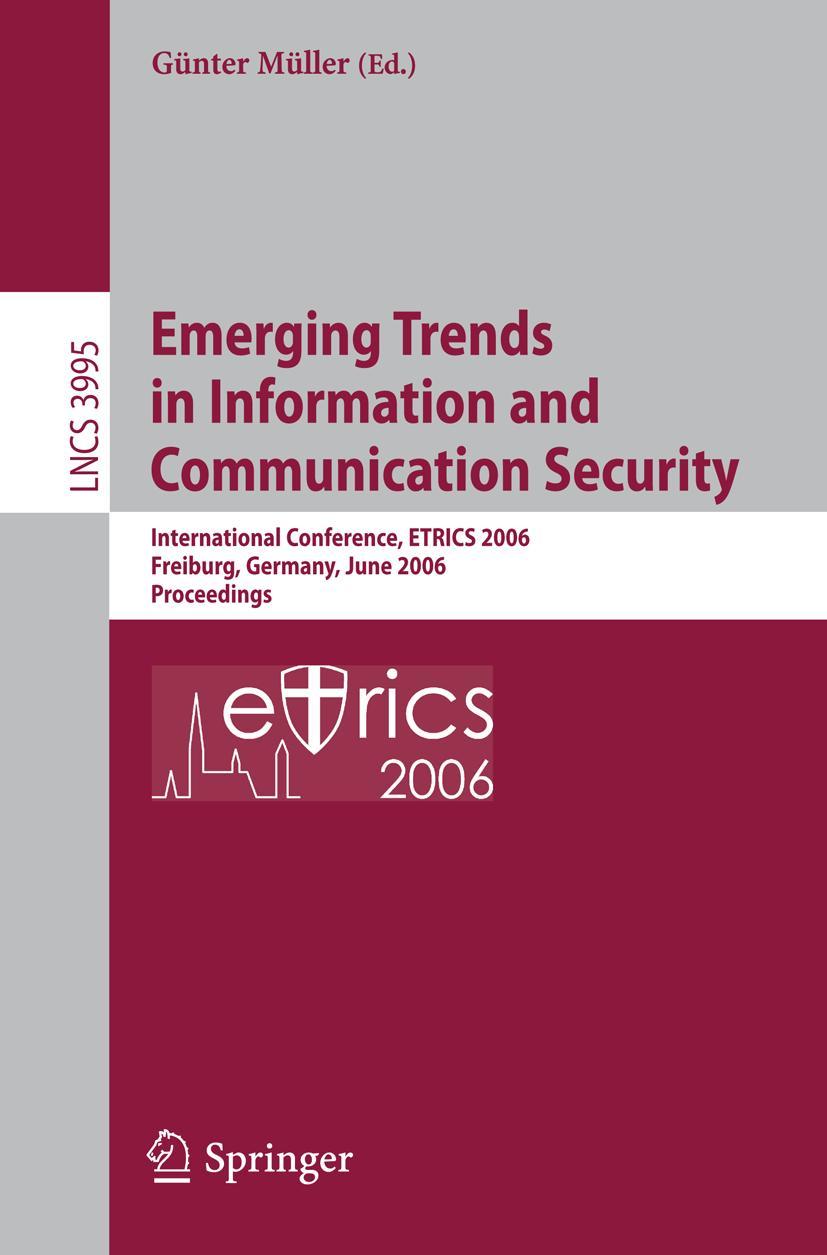 Vorderes Coverbild Emerging Trends in Information and Communication Security