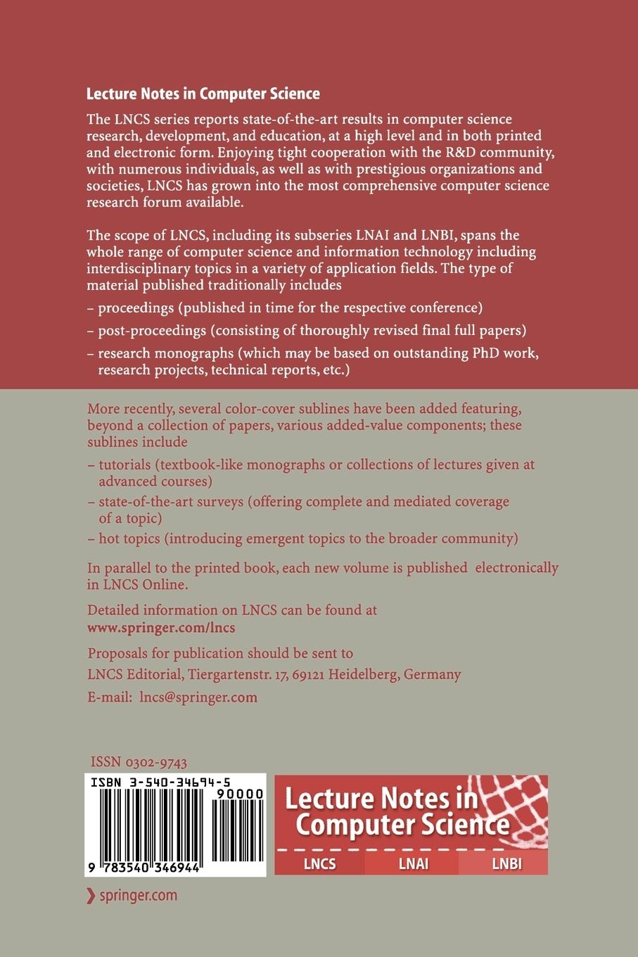 Rückseitencover Coordination Models and Languages