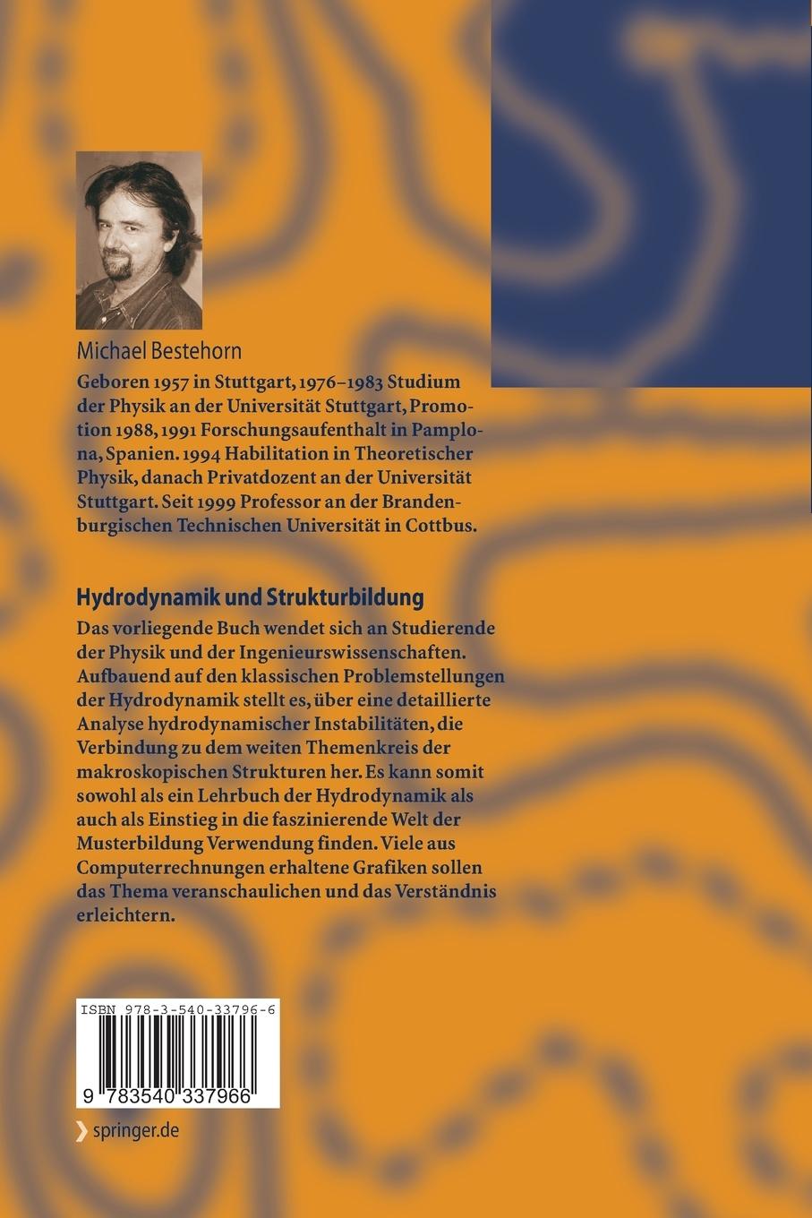 Rückseitencover Hydrodynamik und Strukturbildung