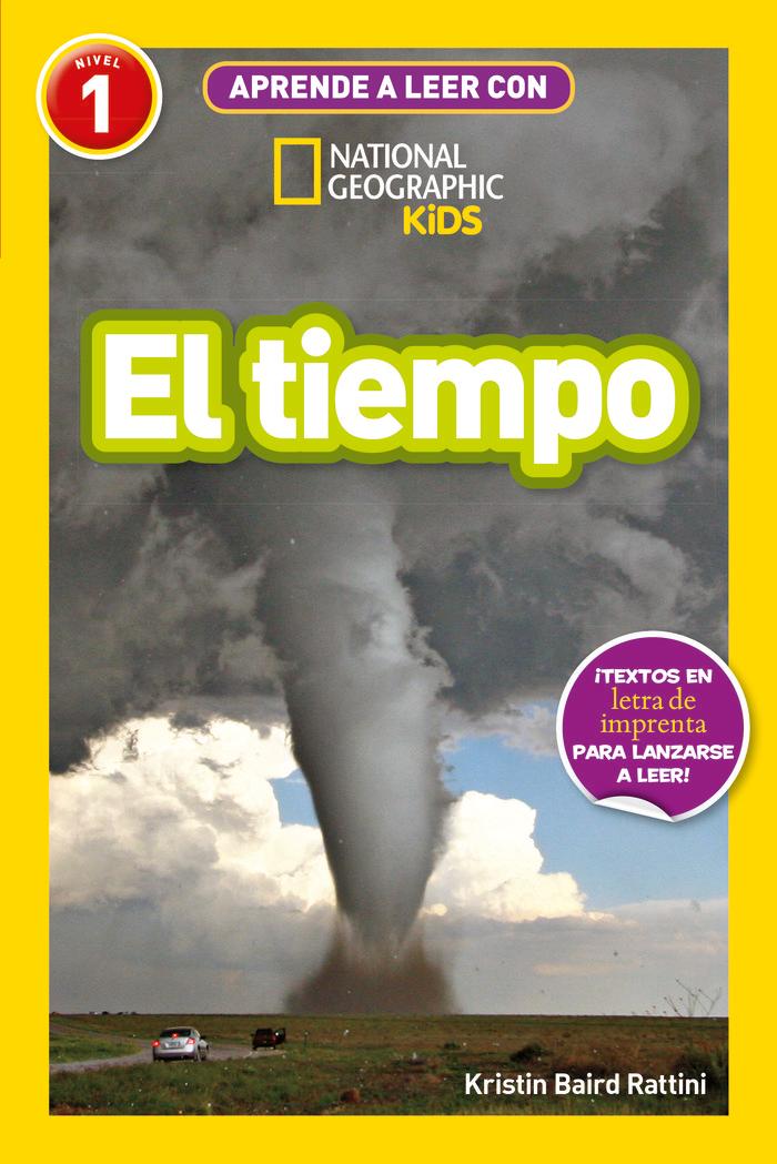 Vorderes Coverbild Aprende a leer con National Geographic (Nivel 1) - El tiempo