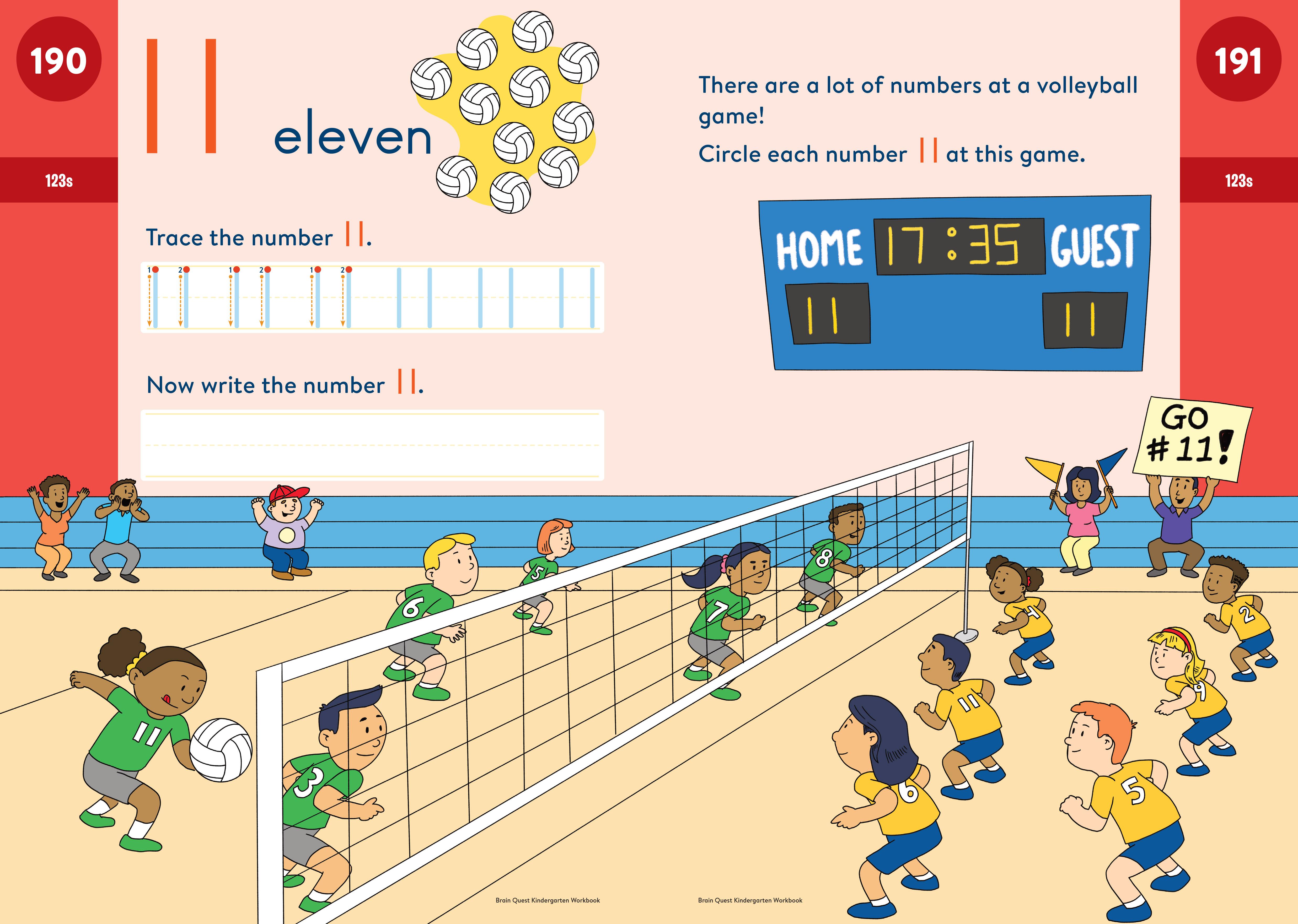 Beispielinhalt (Bild) Brain Quest Workbook: Kindergarten Revised Edition