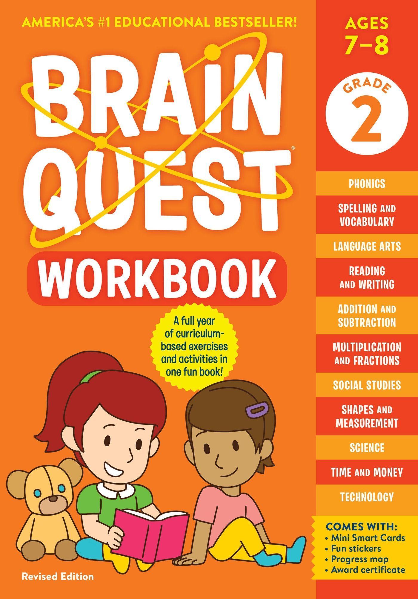 Vorderes Coverbild Brain Quest Workbook: 2nd Grade Revised Edition