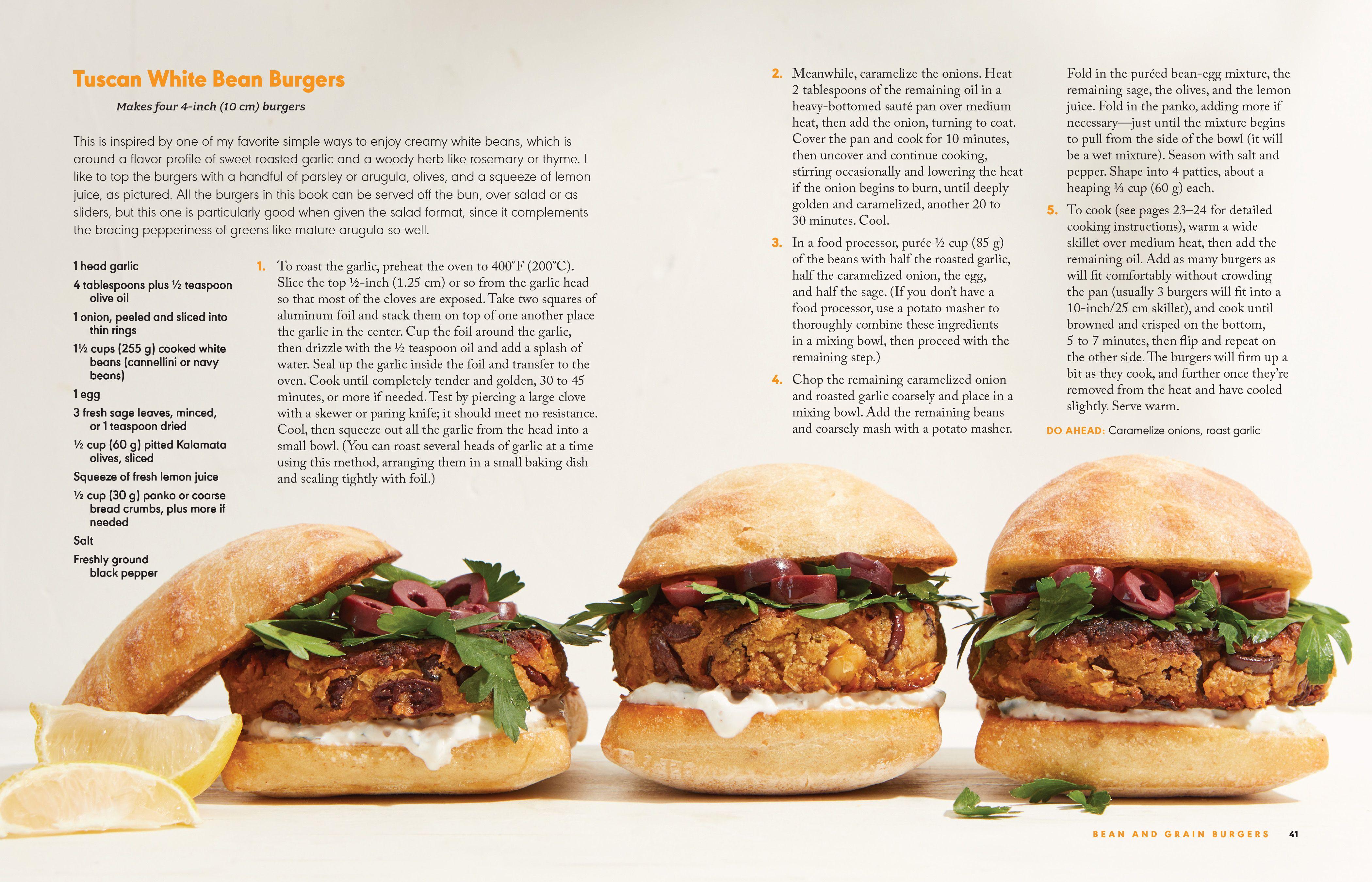 Beispielinhalt (Bild) Veggie Burgers Every Which Way, Second Edition