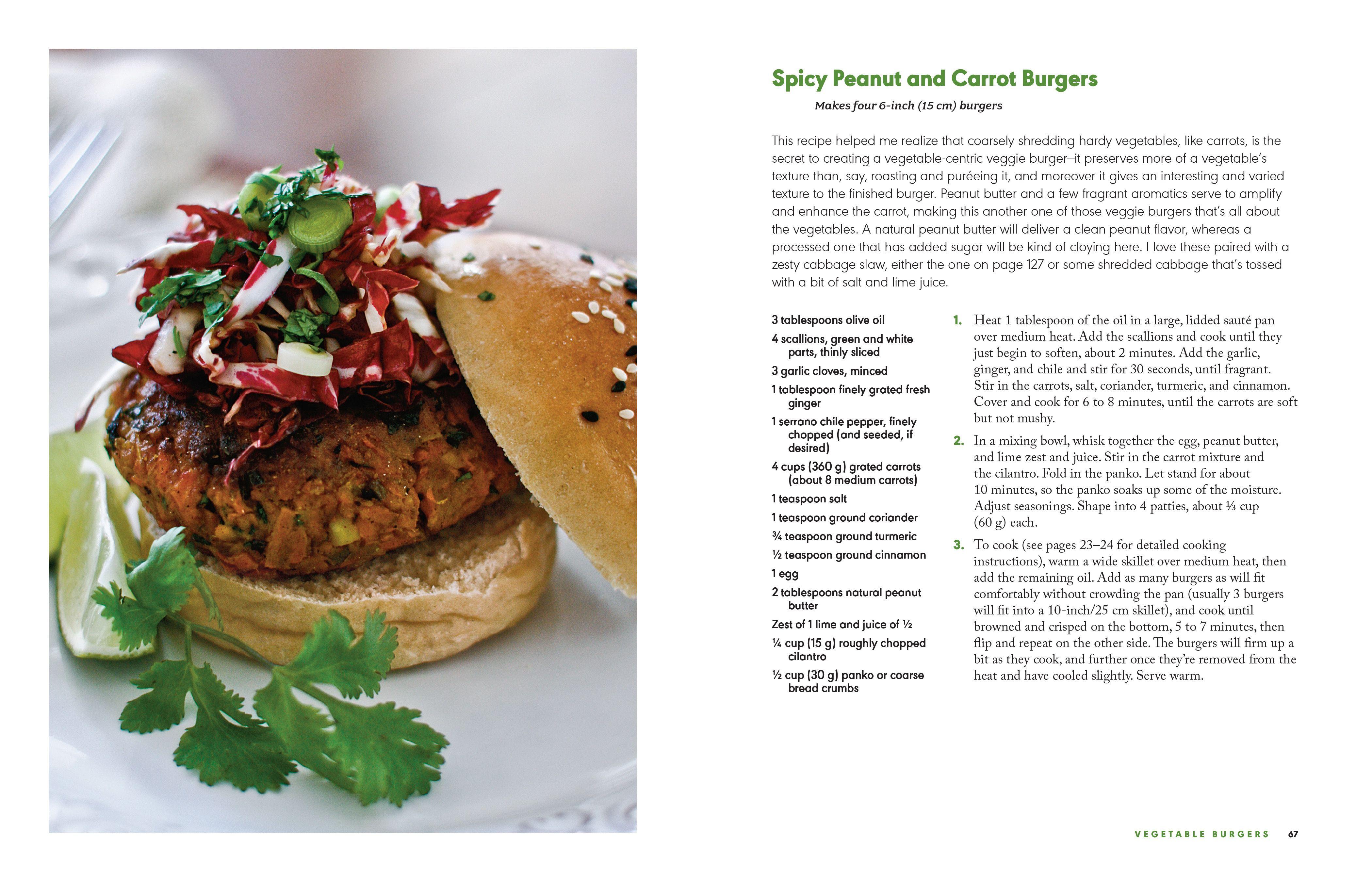 Beispielinhalt (Bild) Veggie Burgers Every Which Way, Second Edition