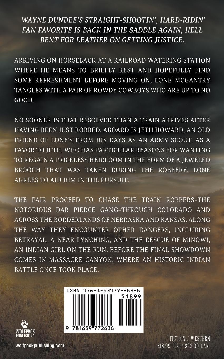 Rückseitencover Massacre Canyon