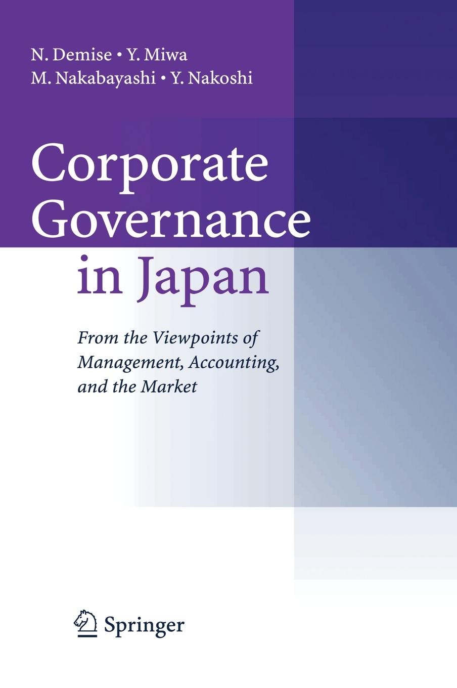 Vorderes Coverbild Corporate Governance in Japan