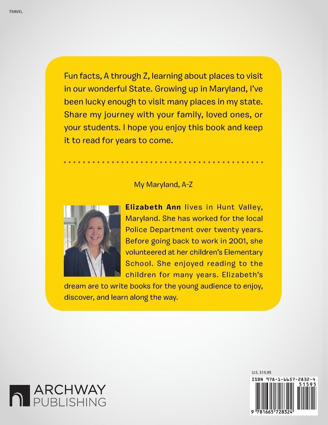Rückseitencover My Maryland Book A-Z