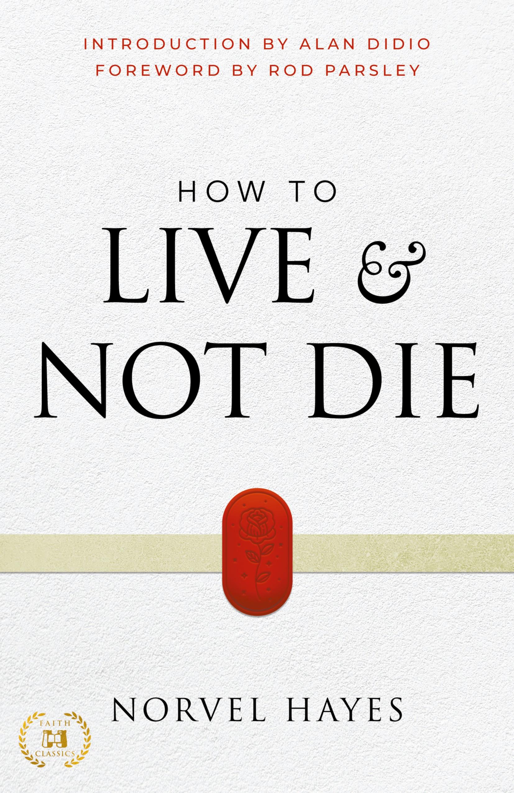 Vorderes Coverbild How to Live and Not Die